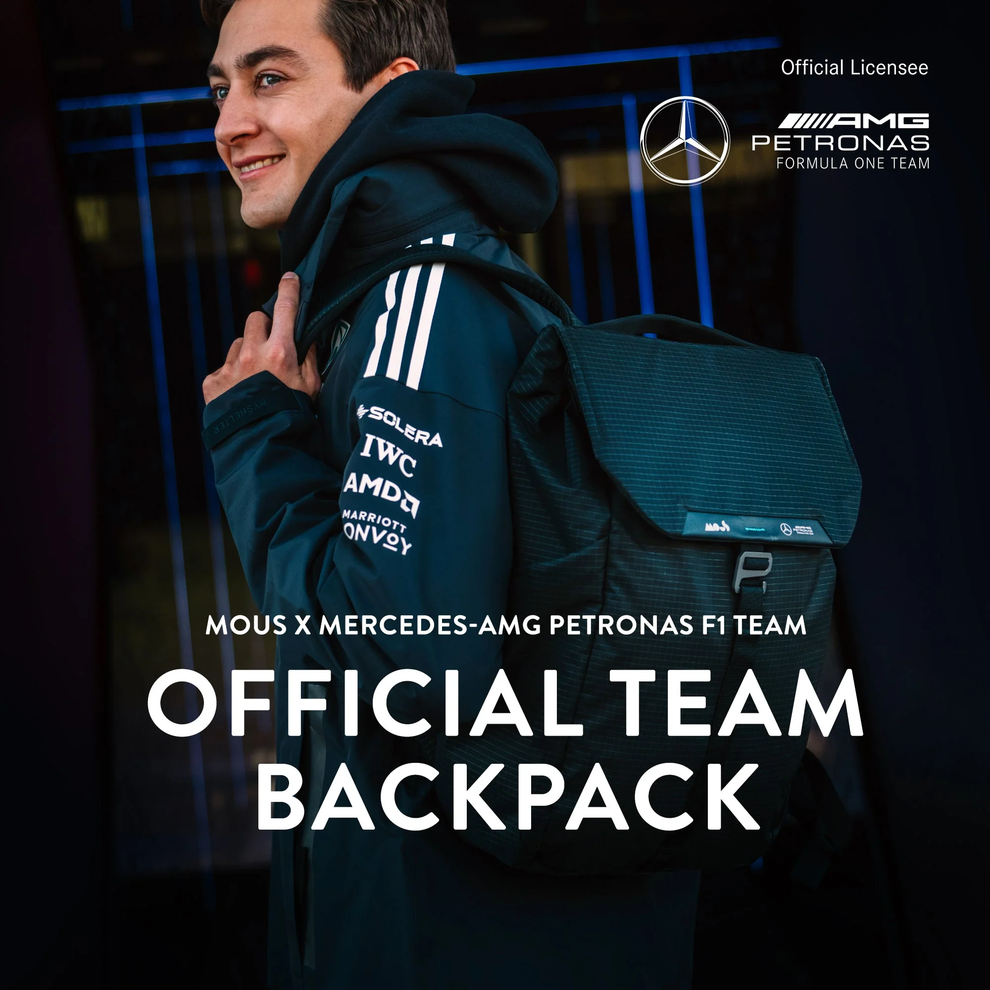 Flap Backpack with UltraTex® - Day x Mercedes-AMG F1 Team - Image 2