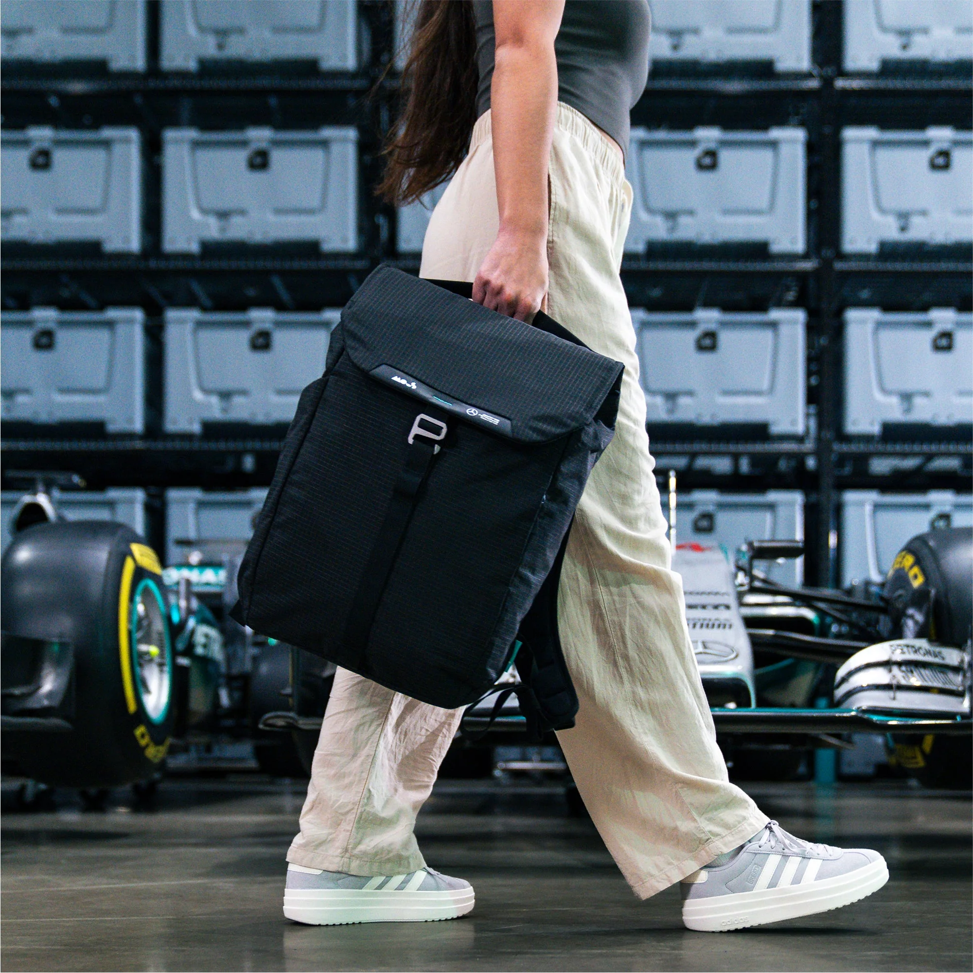 Flap Backpack with UltraTex® - Day x Mercedes-AMG F1 Team - Image 3