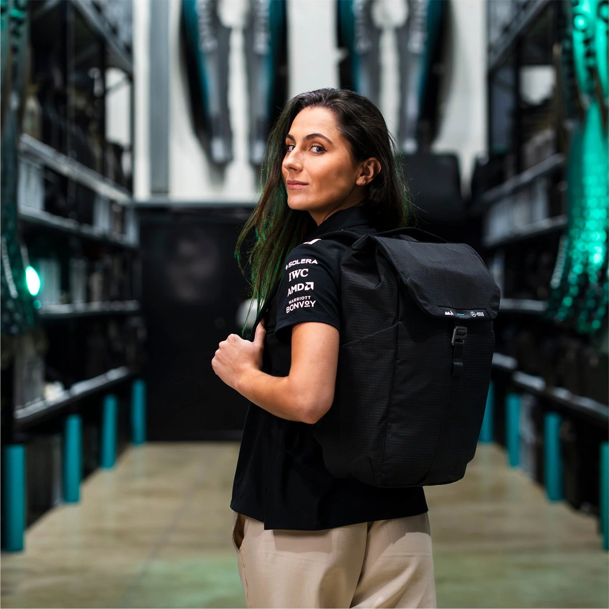 Flap Backpack with UltraTex® - Day x Mercedes-AMG F1 Team - Image 6