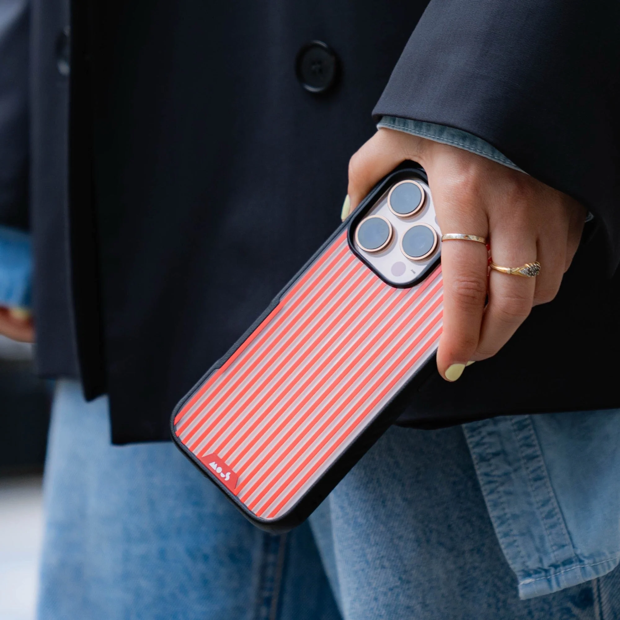 Flame Protective Phone Case - Pinstripe - Image 5