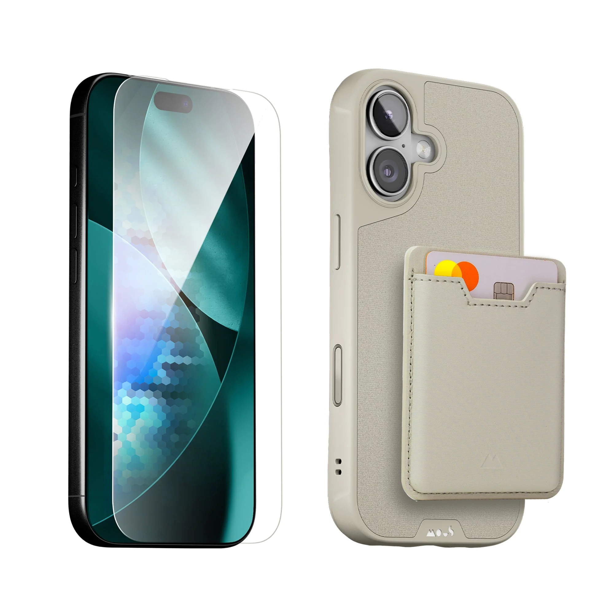 Stone Protective Case, Screen Protector and Card Wallet - Apple Starter Kit - Image 10