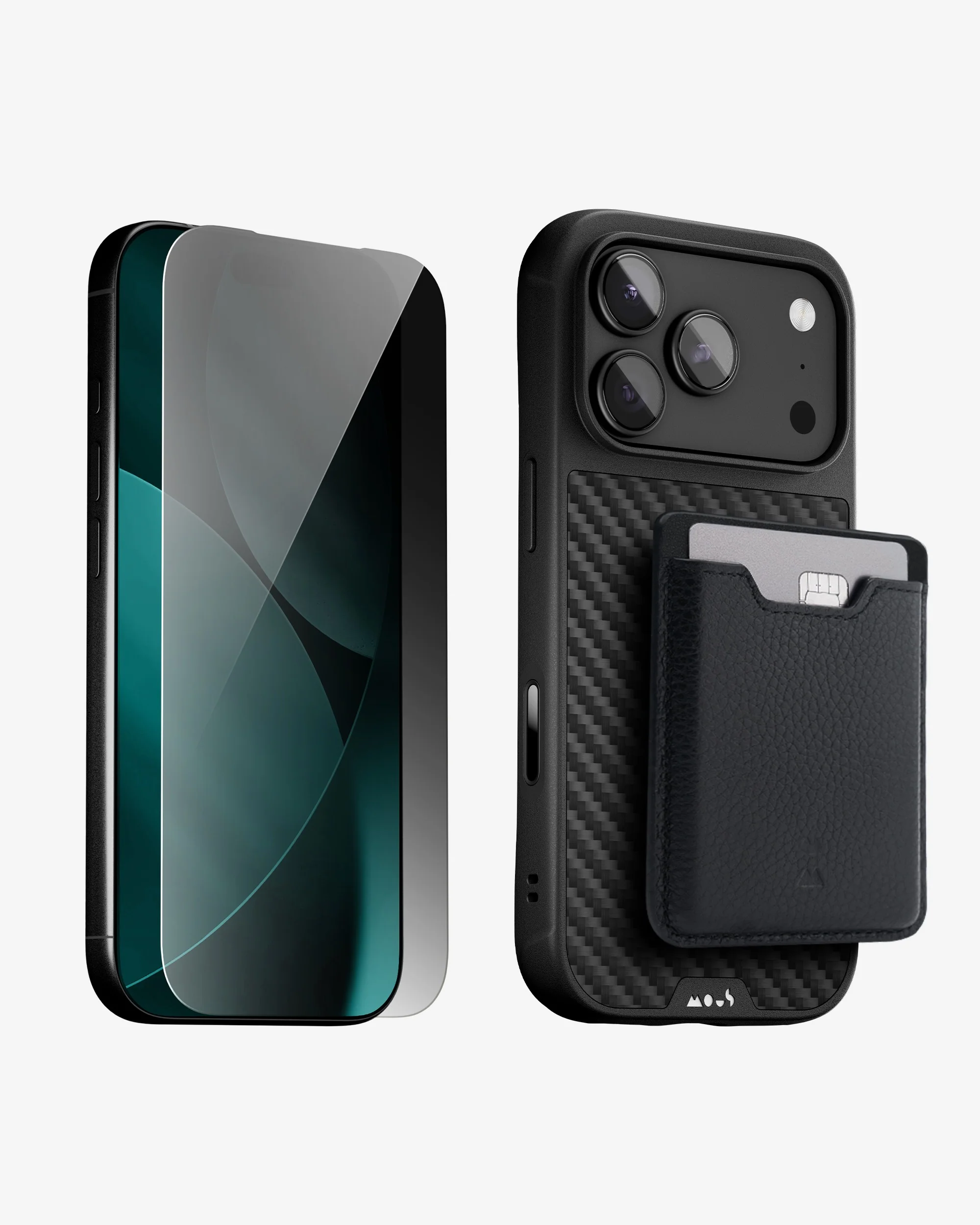 Aramid Fibre Protective Case, Screen Protector and Card Wallet - Apple Starter Kit - Image 17