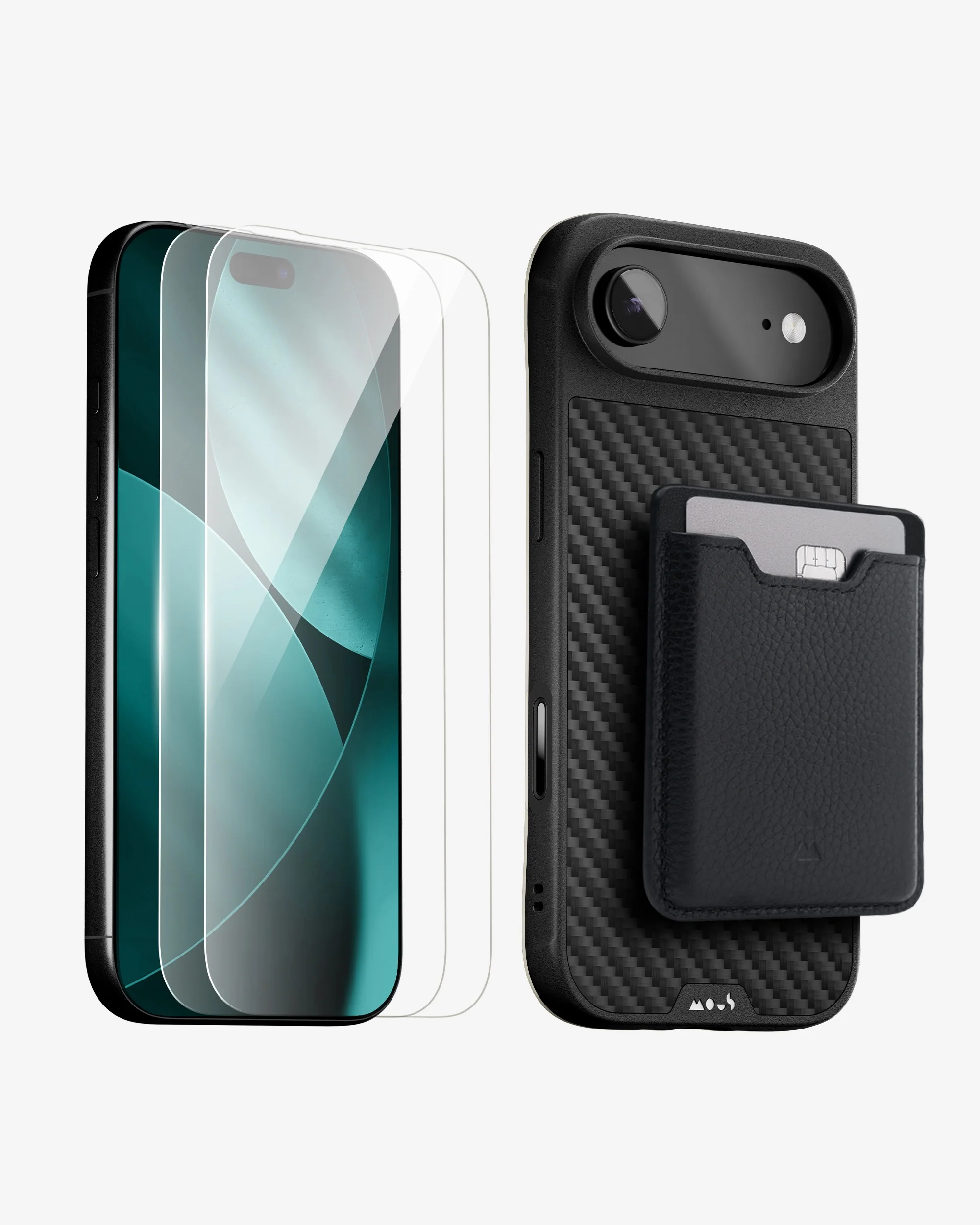 Aramid Fibre Protective Case, Screen Protector and Card Wallet - Apple Starter Kit - Image 8
