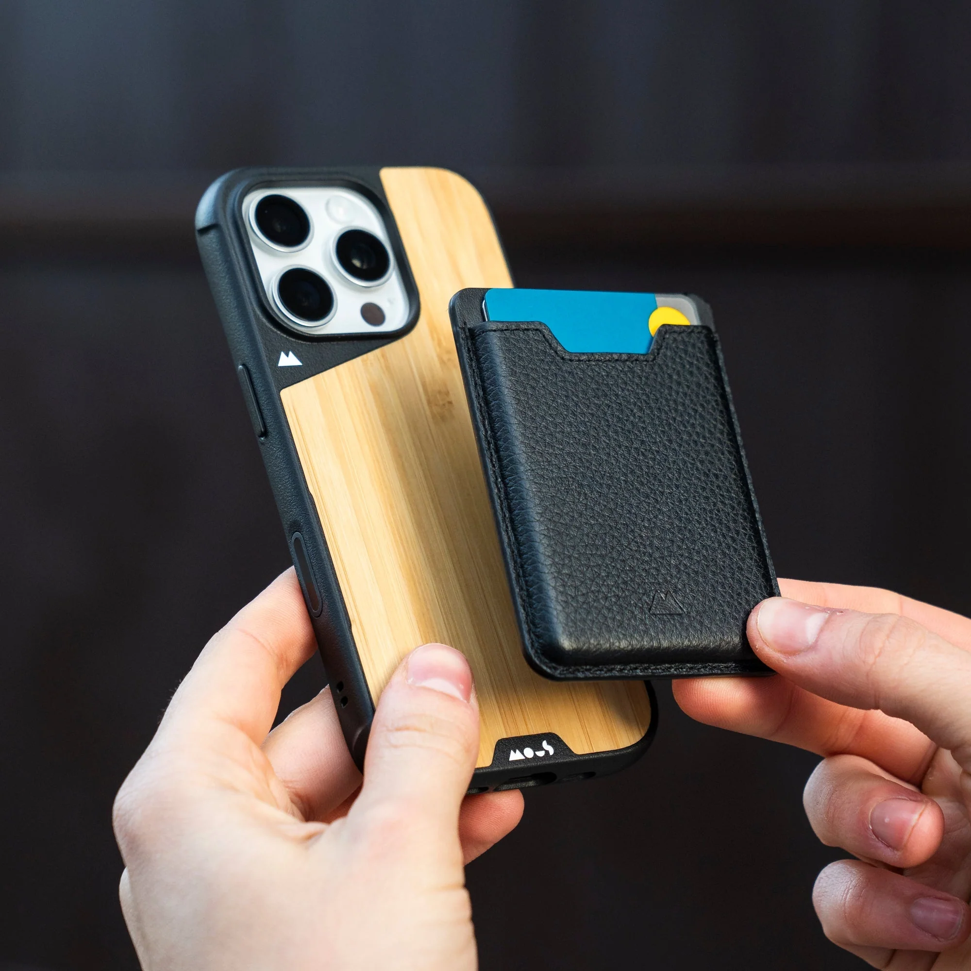 Bamboo Protective Phone Case with Camera Control Button - Limitless - Image 4