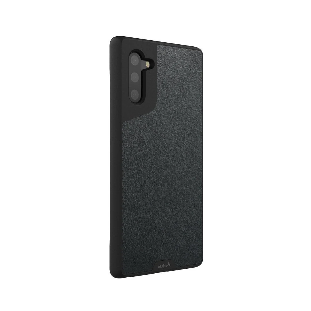 Black Leather Protective Phone Case - Limitless - Image 103