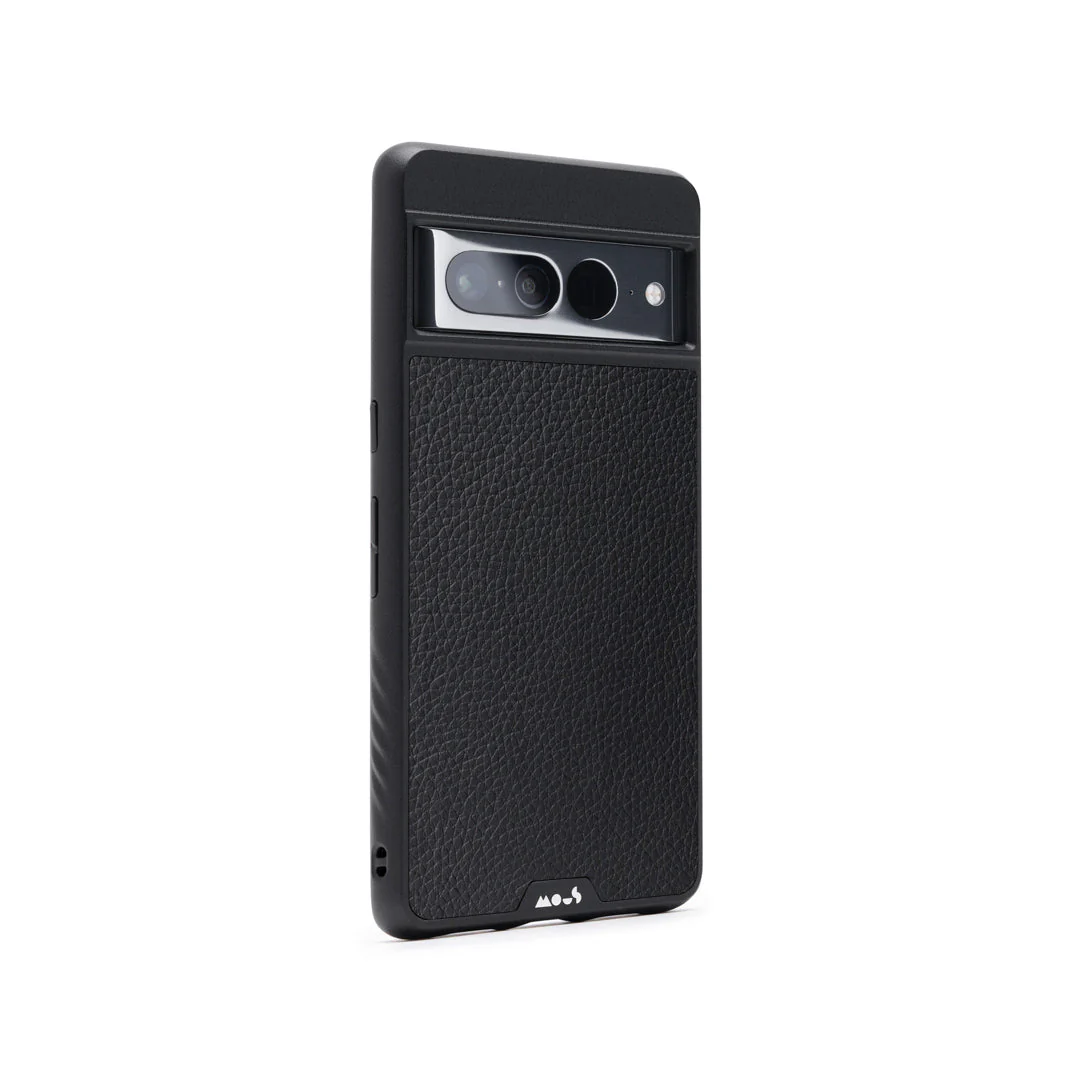 Black Leather Protective Phone Case - Limitless - Image 122