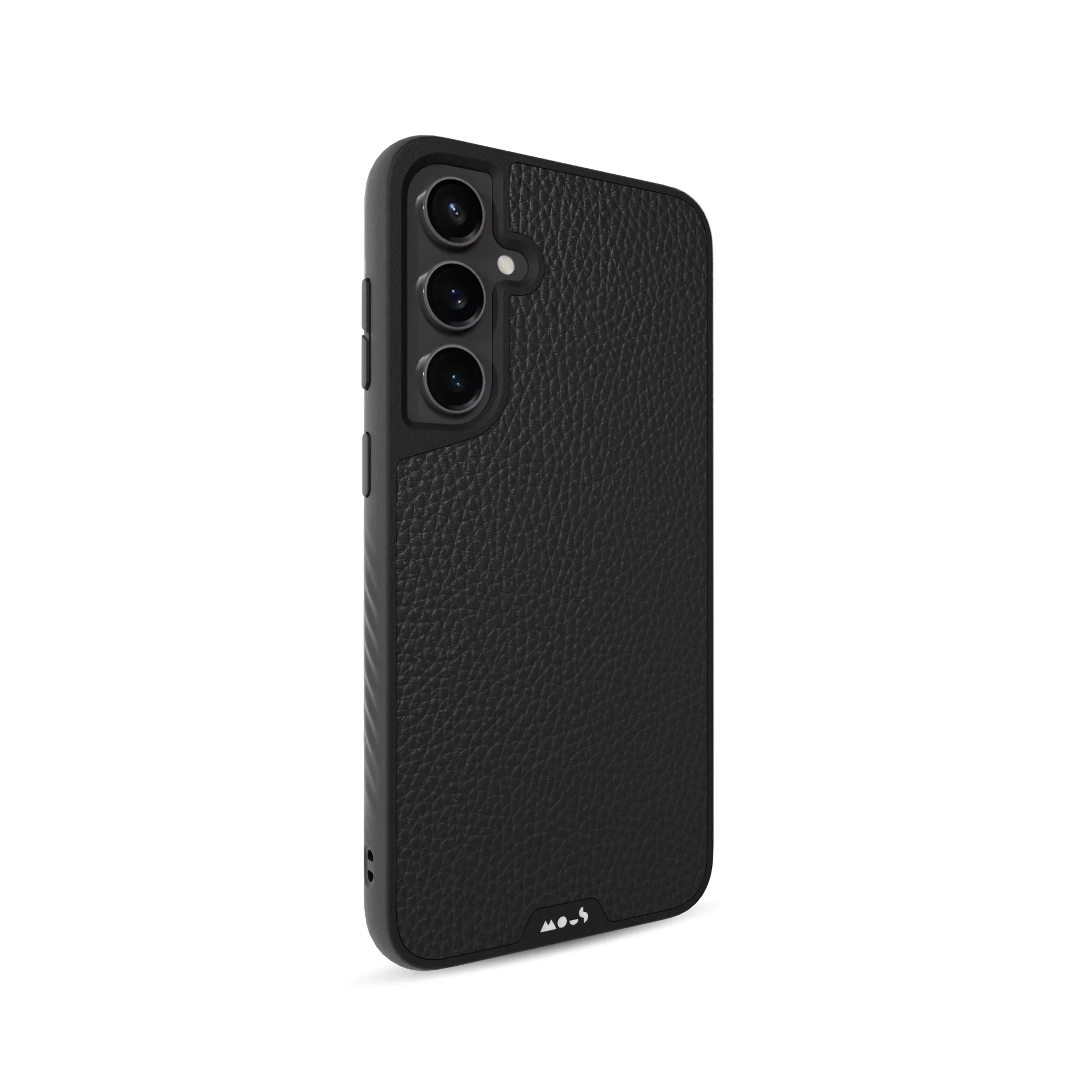 Black Leather Protective Phone Case - Limitless - Image 126