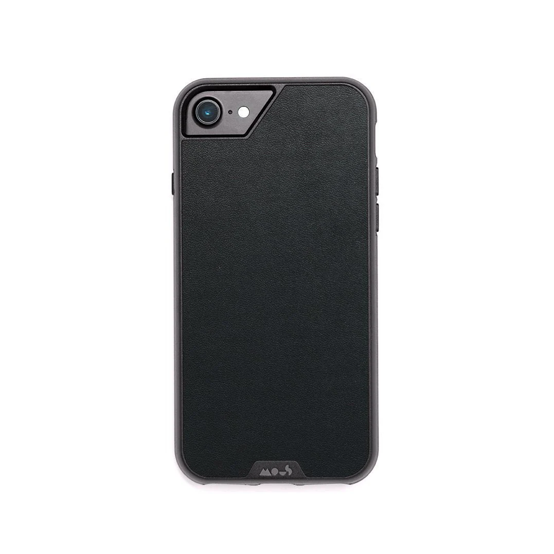 Black Leather Protective Phone Case - Limitless - Image 129