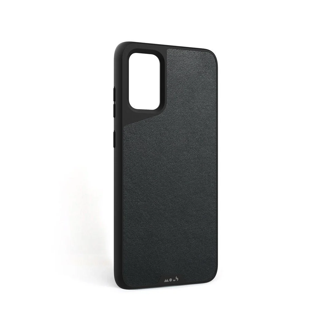 Black Leather Protective Phone Case - Limitless - Image 132