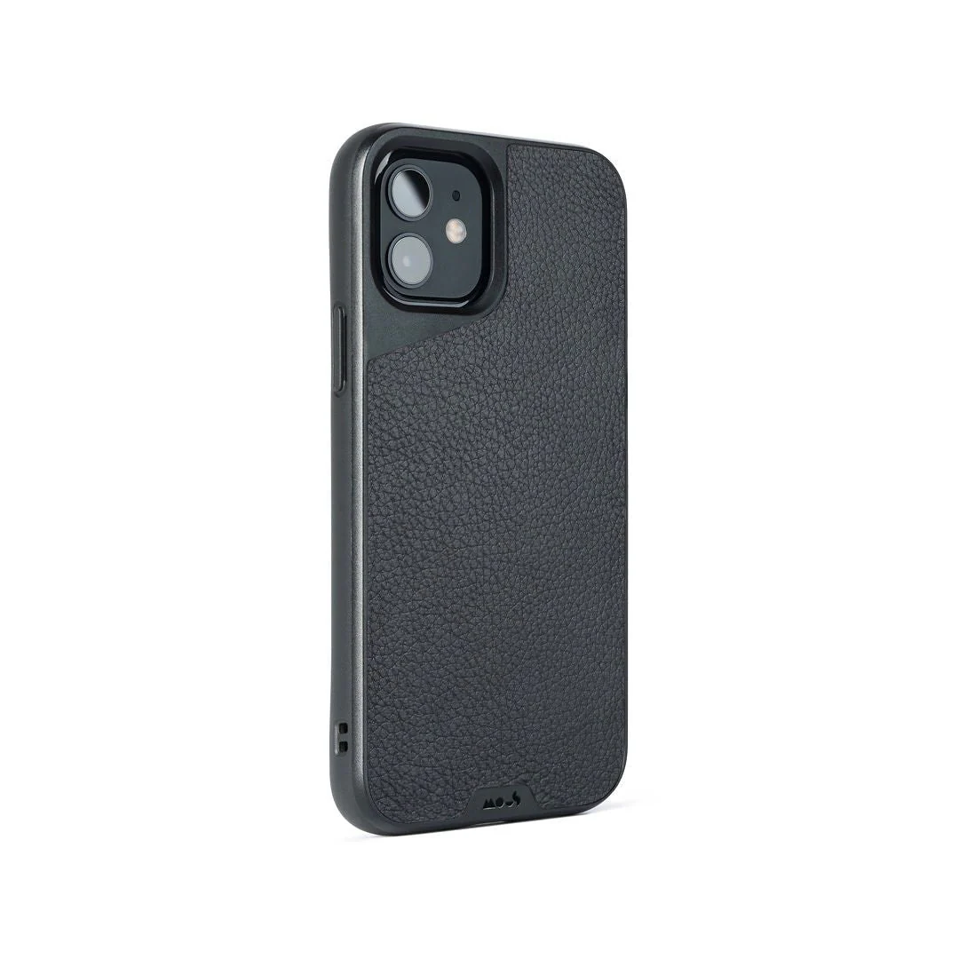 Black Leather Protective Phone Case - Limitless - Image 18