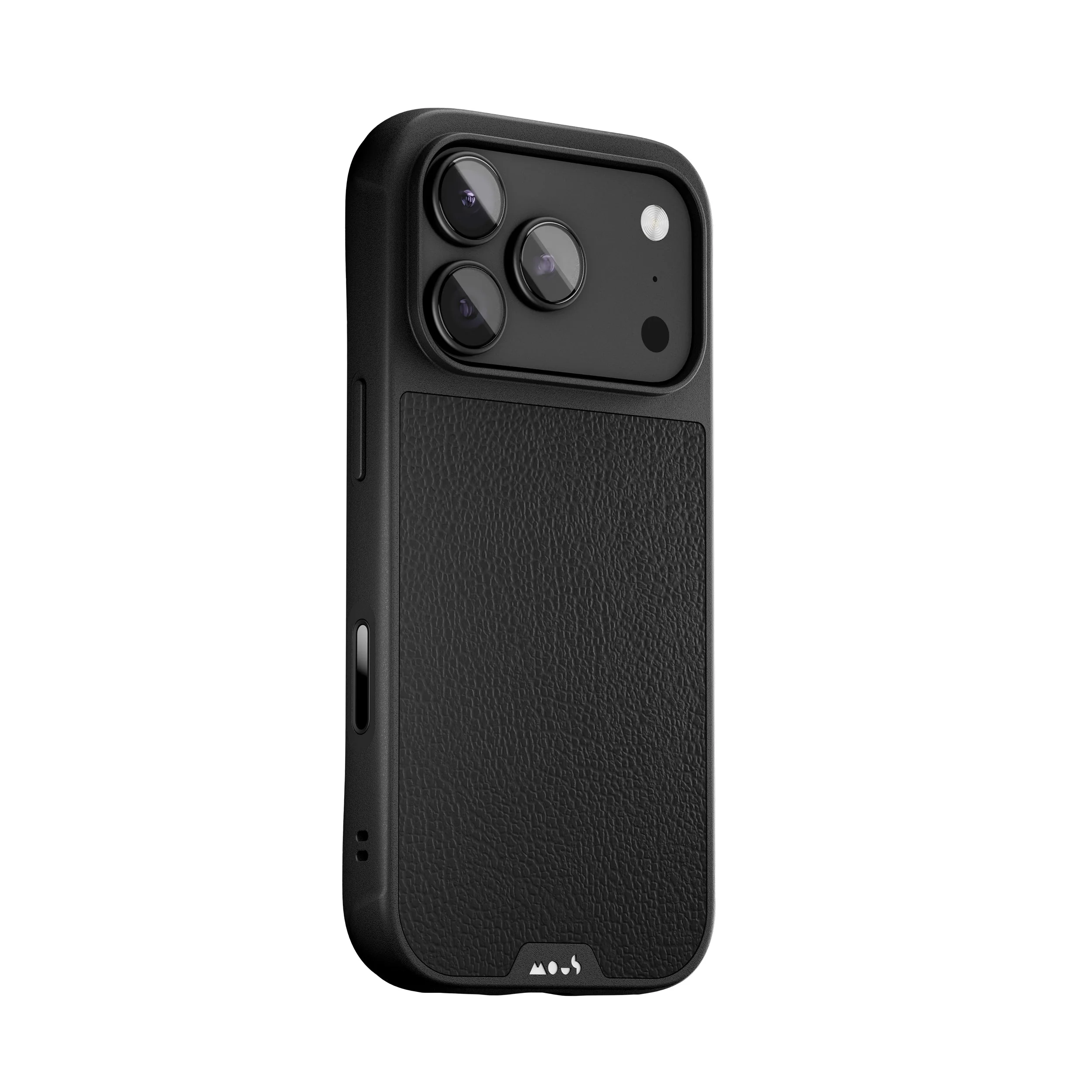 Black Leather Protective Phone Case - Limitless - Image 52