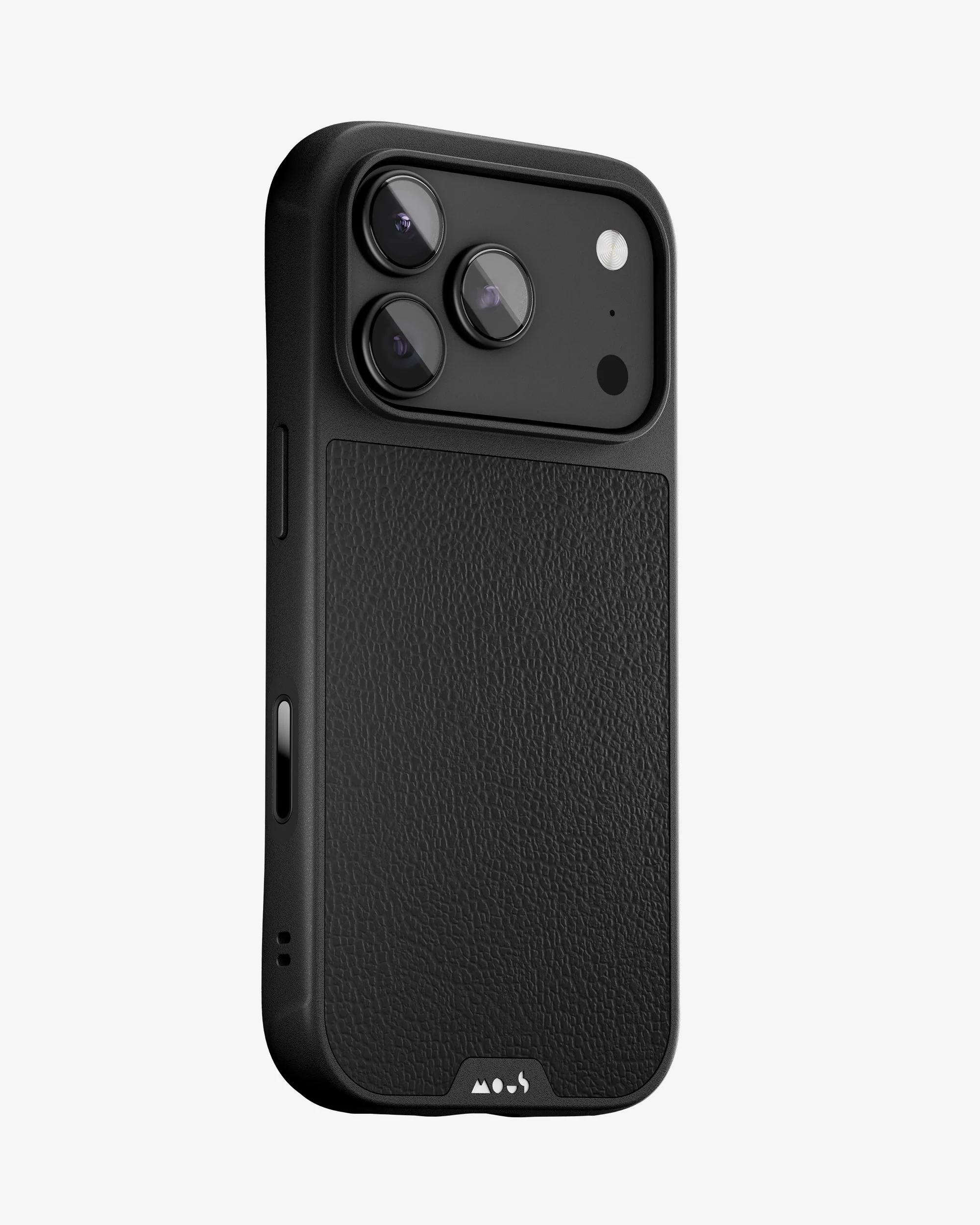 Black Leather Protective Phone Case - Limitless - Image 53