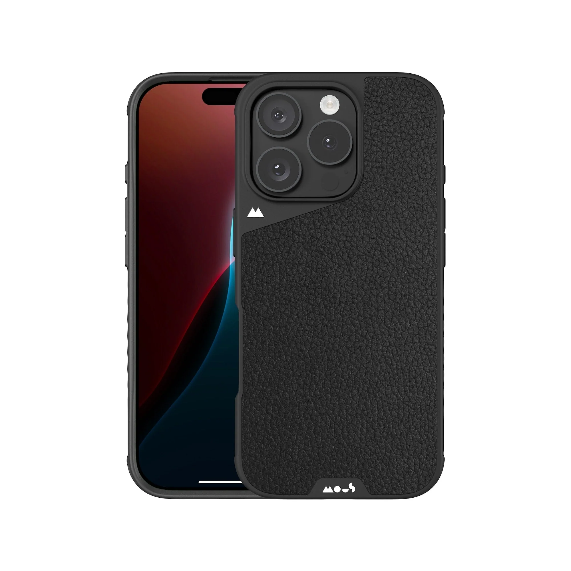 Black Leather Protective Phone Case - Limitless - Image 56