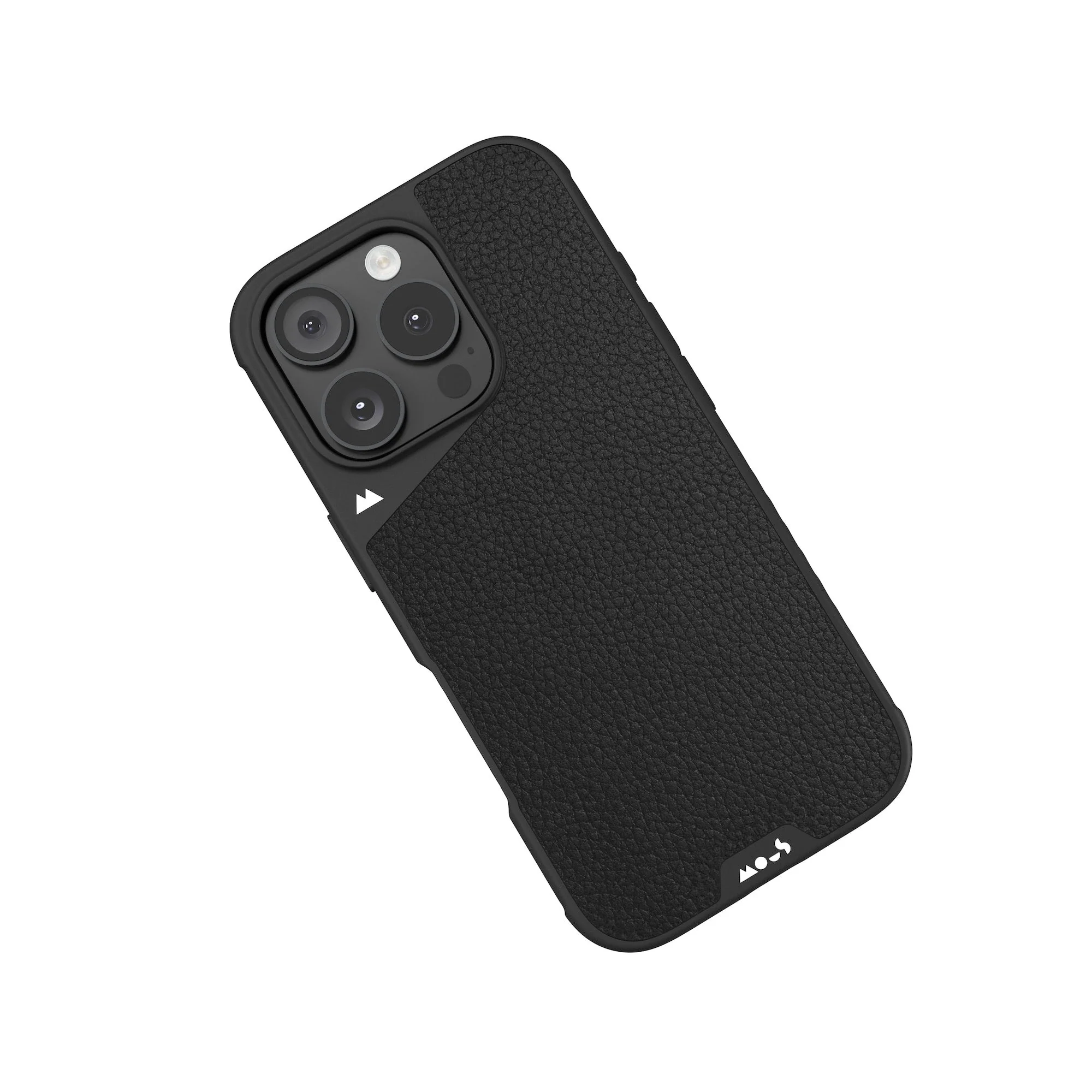Black Leather Protective Phone Case - Limitless - Image 57