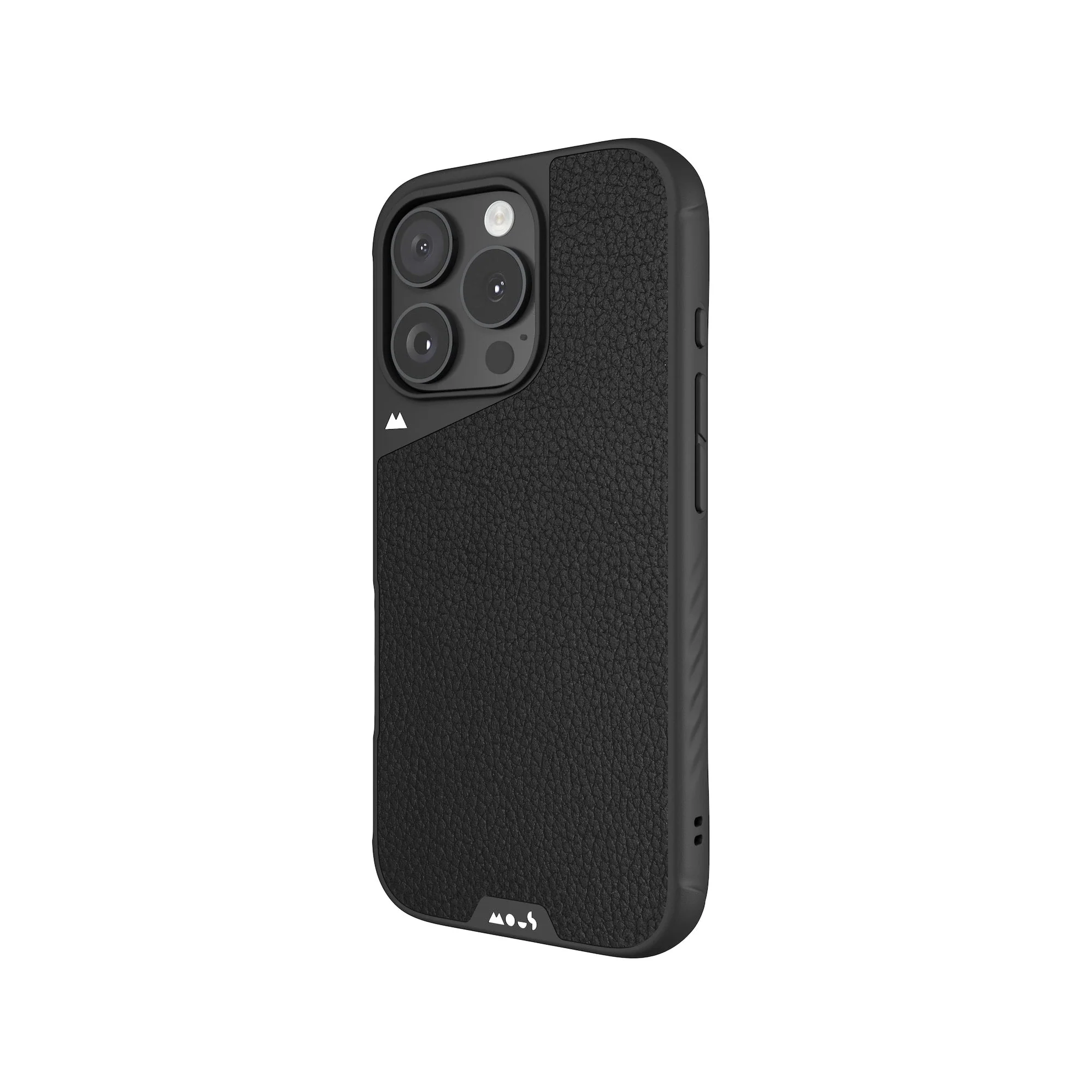Black Leather Protective Phone Case - Limitless - Image 59