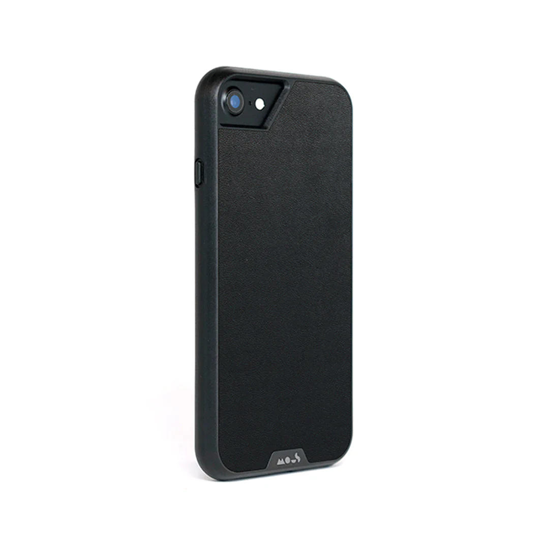 Black Leather Protective Phone Case - Limitless - Image 88