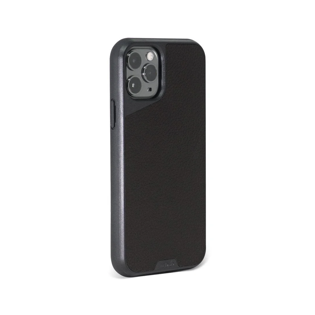 Black Leather Protective Phone Case - Limitless - Image 94