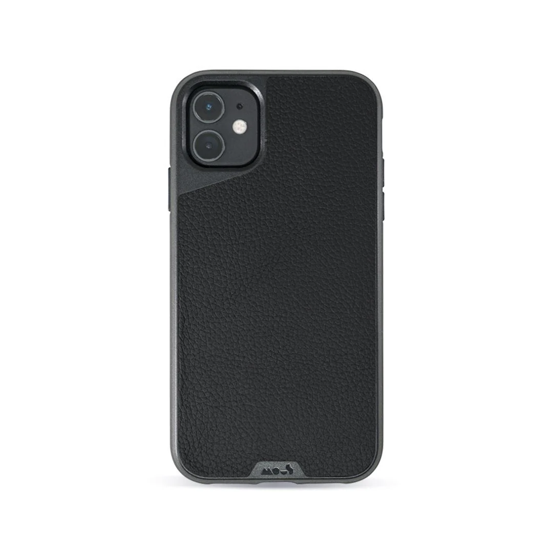 Black Leather Protective Phone Case - Limitless - Image 95