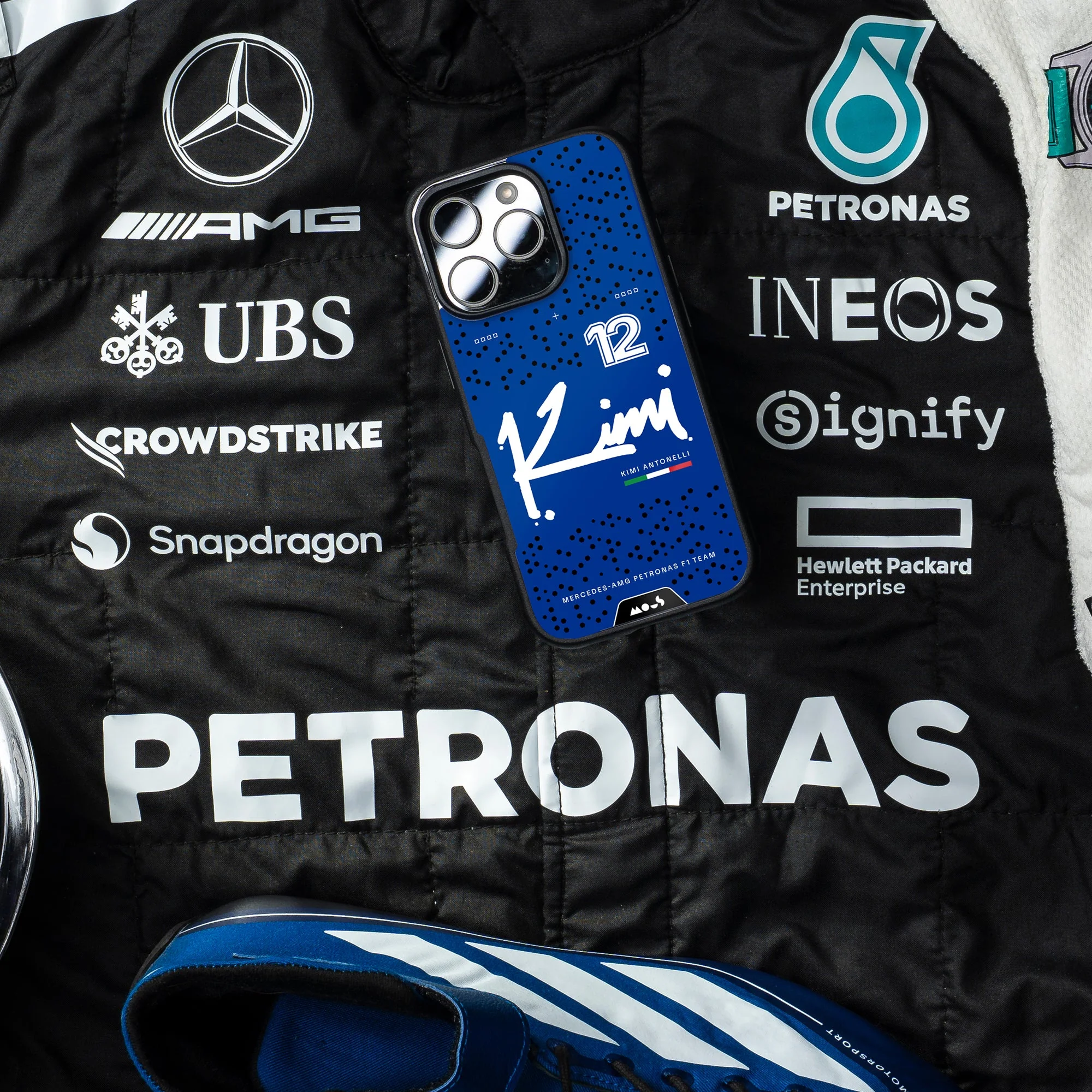 Kimi Protective Phone Case - Mercedes-AMG PETRONAS F1 Team MagSafe - Image 9