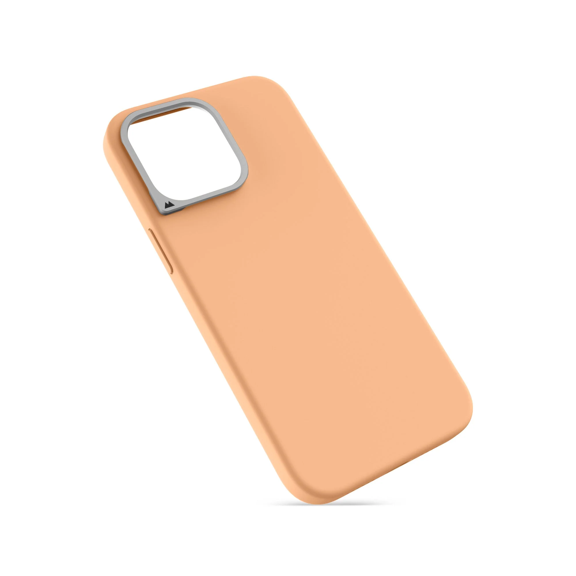 MagSafe® Compatible Apricot Silicone Phone Case - Minimalist - Image 2