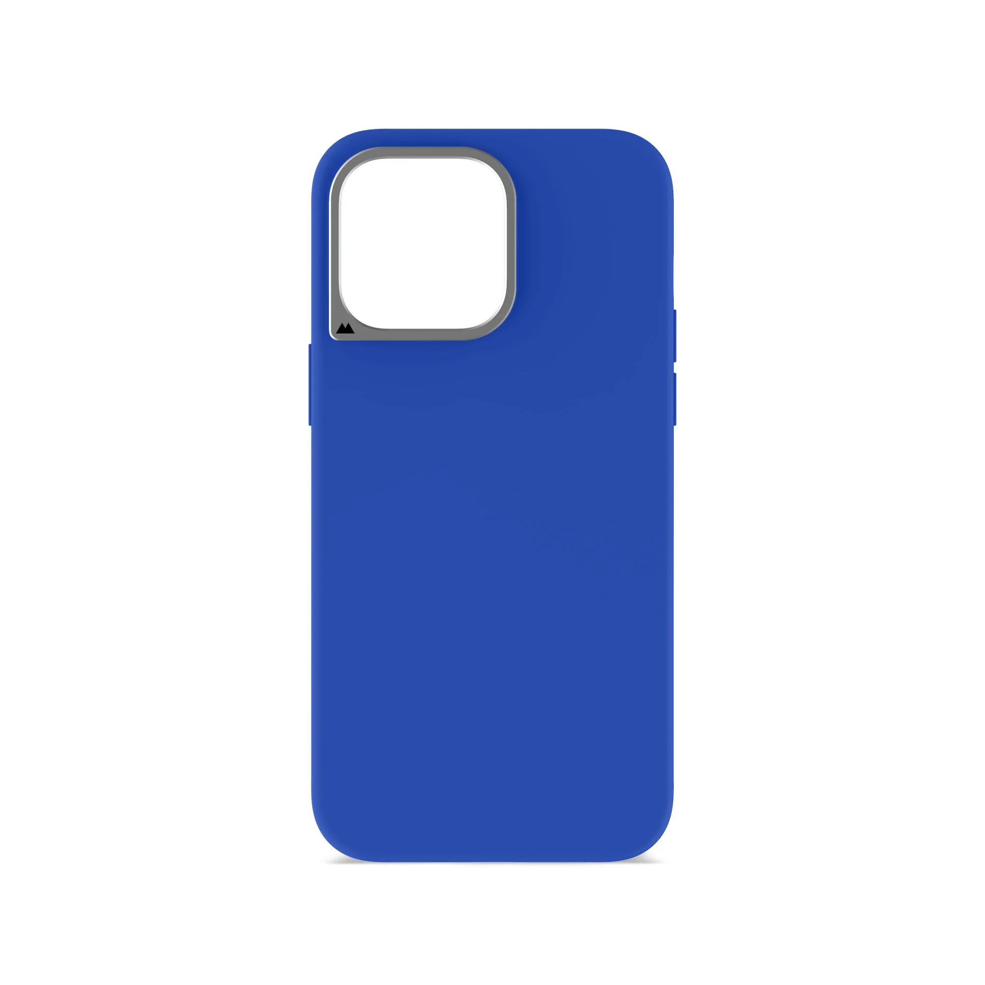 MagSafe® Compatible Cobalt Silicone Phone Case - Minimalist - Image 3