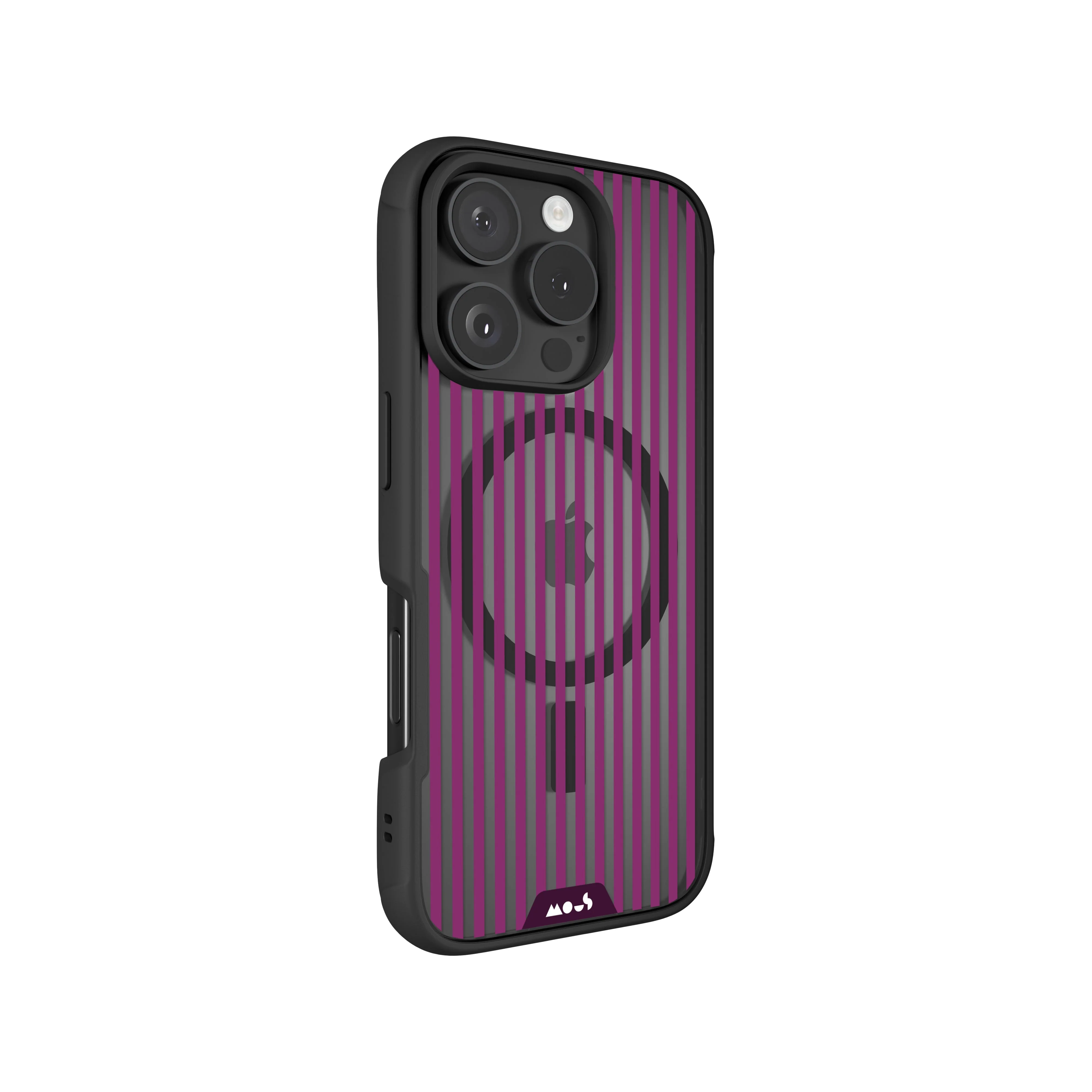 Mulberry Protective Phone Case - Pinstripe MagSafe - Image 2