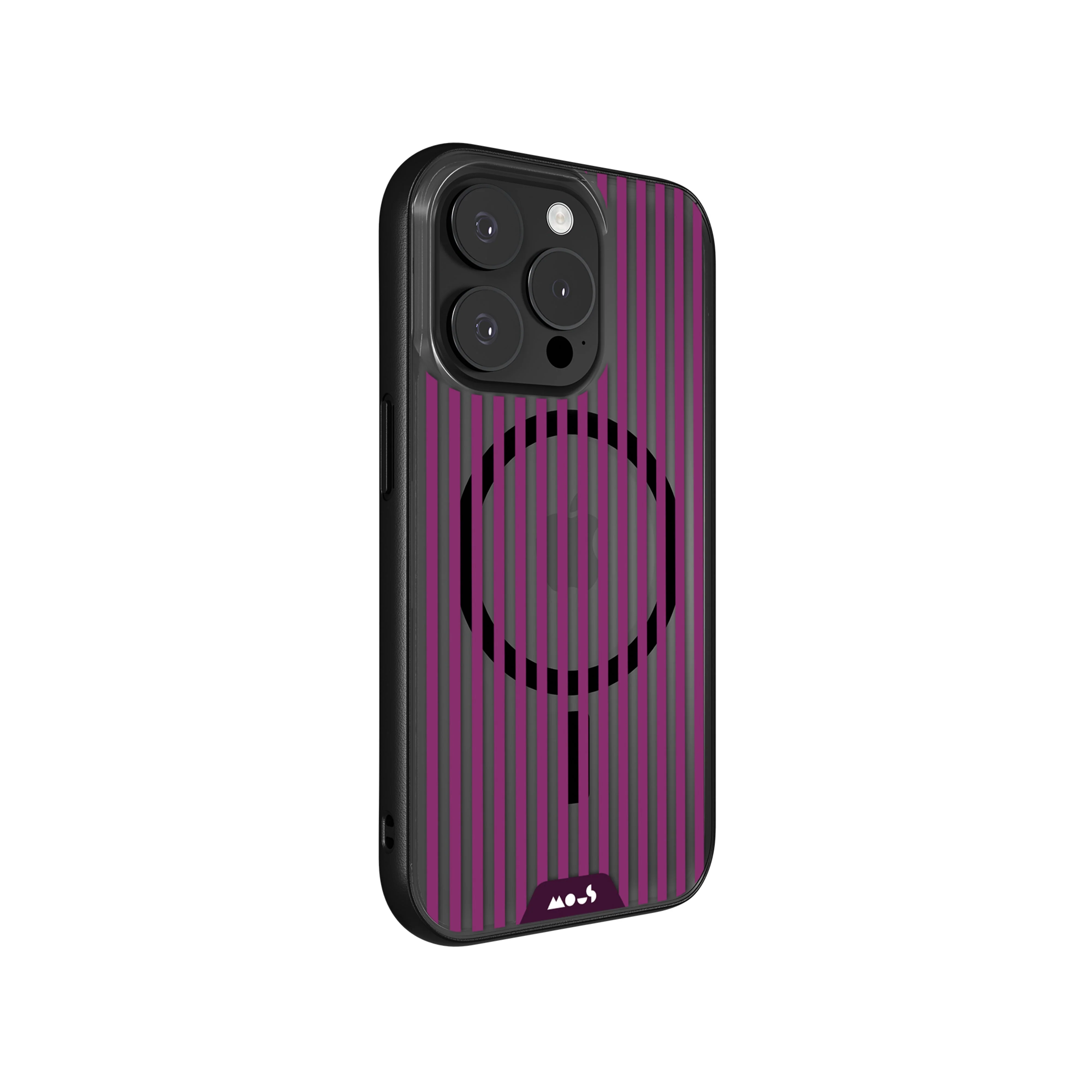 Mulberry Protective Phone Case - Pinstripe MagSafe - Image 4