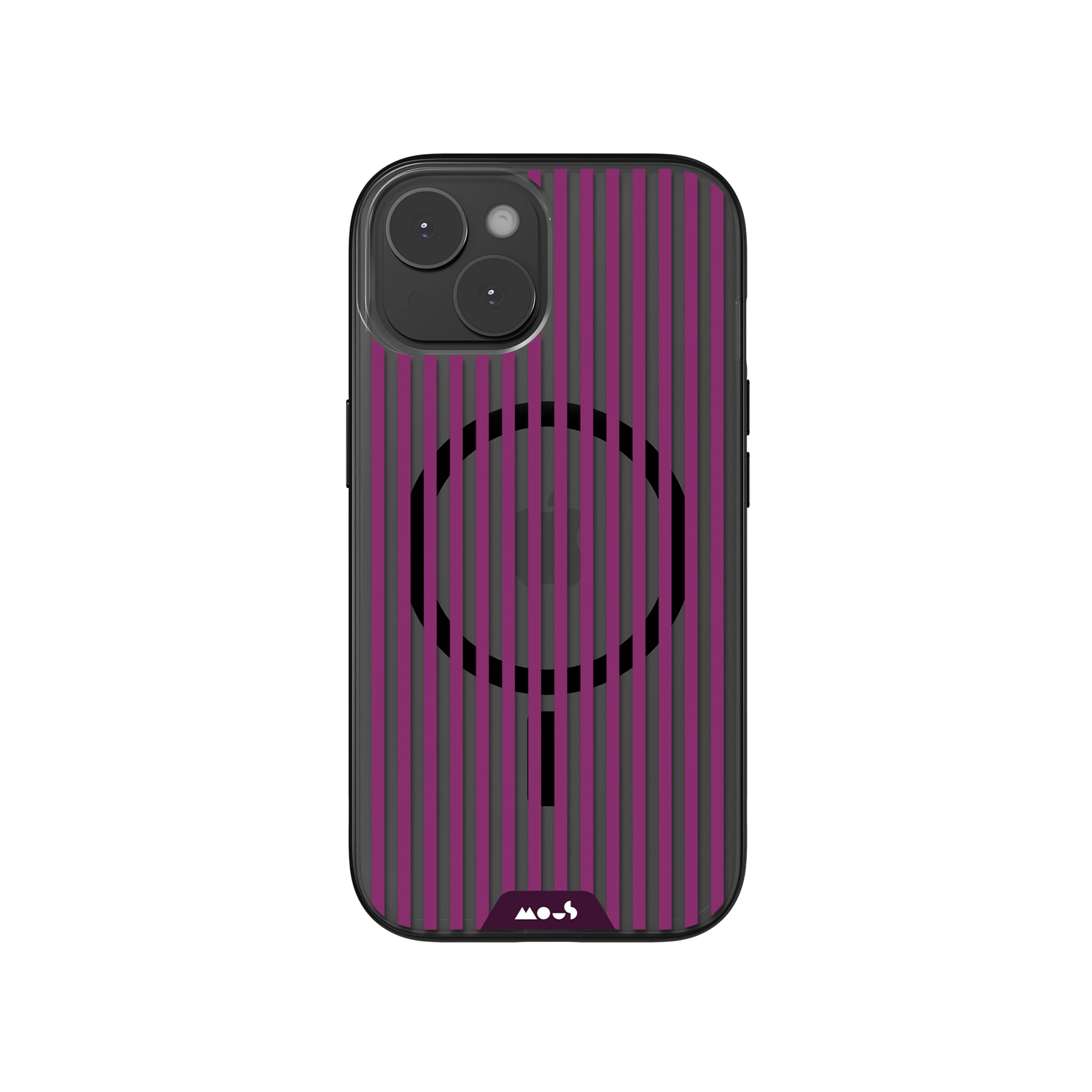Mulberry Protective Phone Case - Pinstripe MagSafe - Image 7