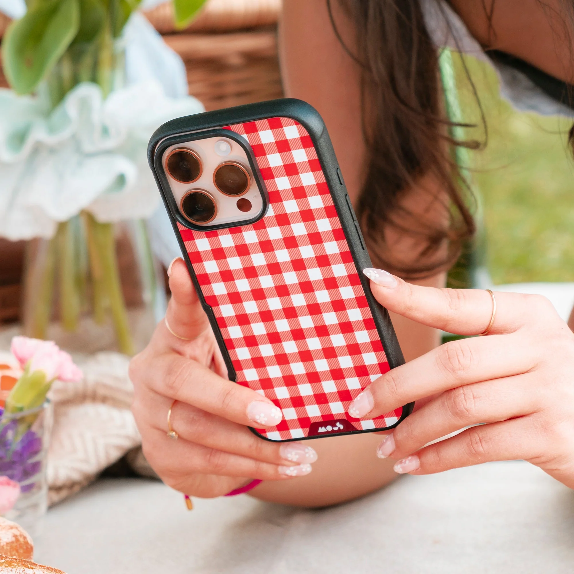Strawberry Protective Phone Case - Picnic - Image 10