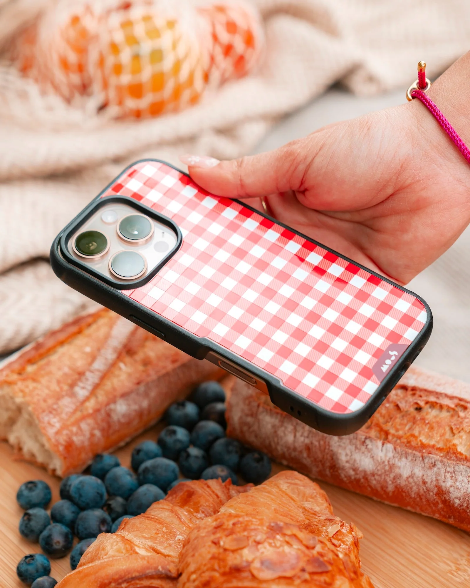 Strawberry Protective Phone Case - Picnic - Image 16