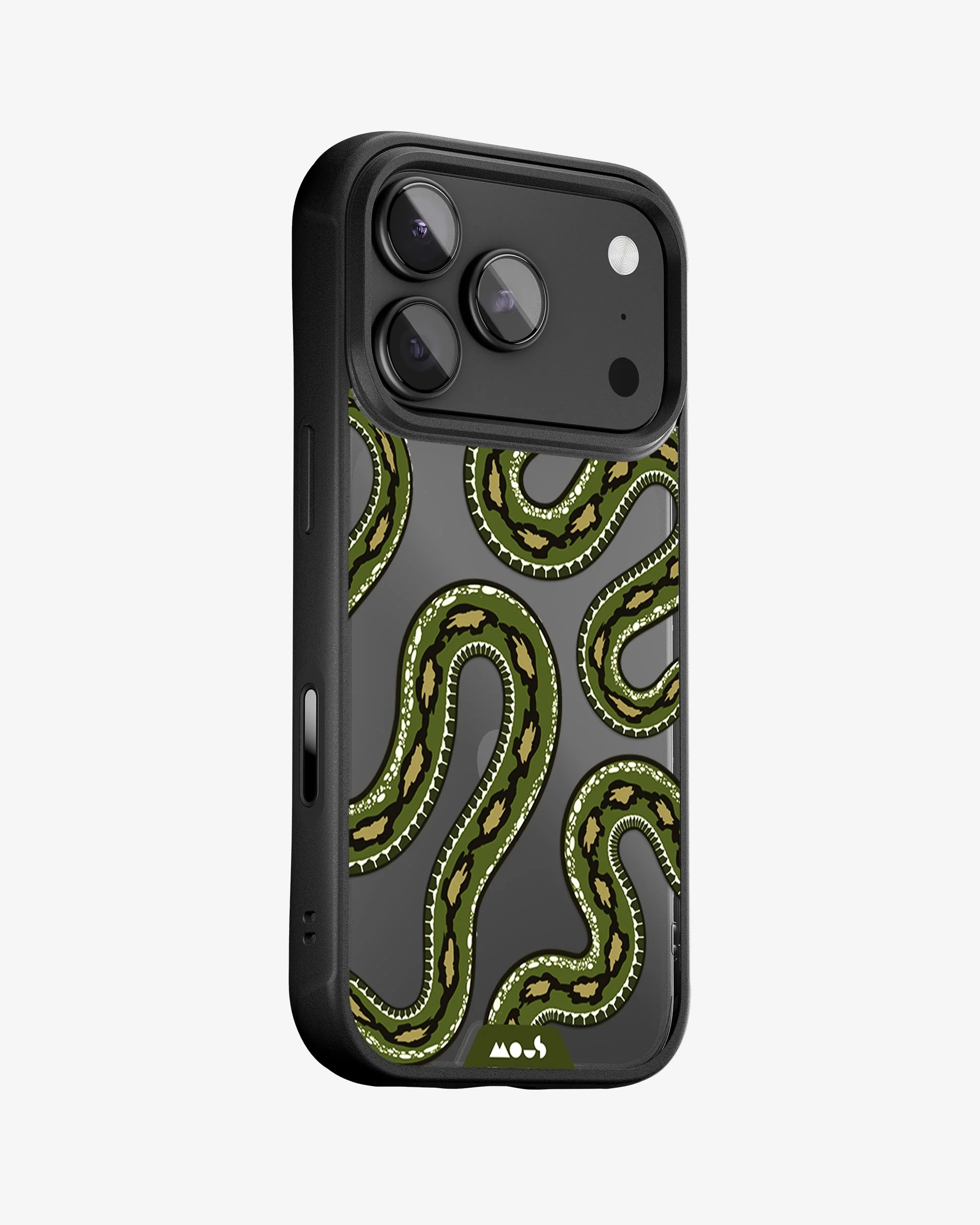 Green Tree Python Protective Phone Case - Serpent - Image 10