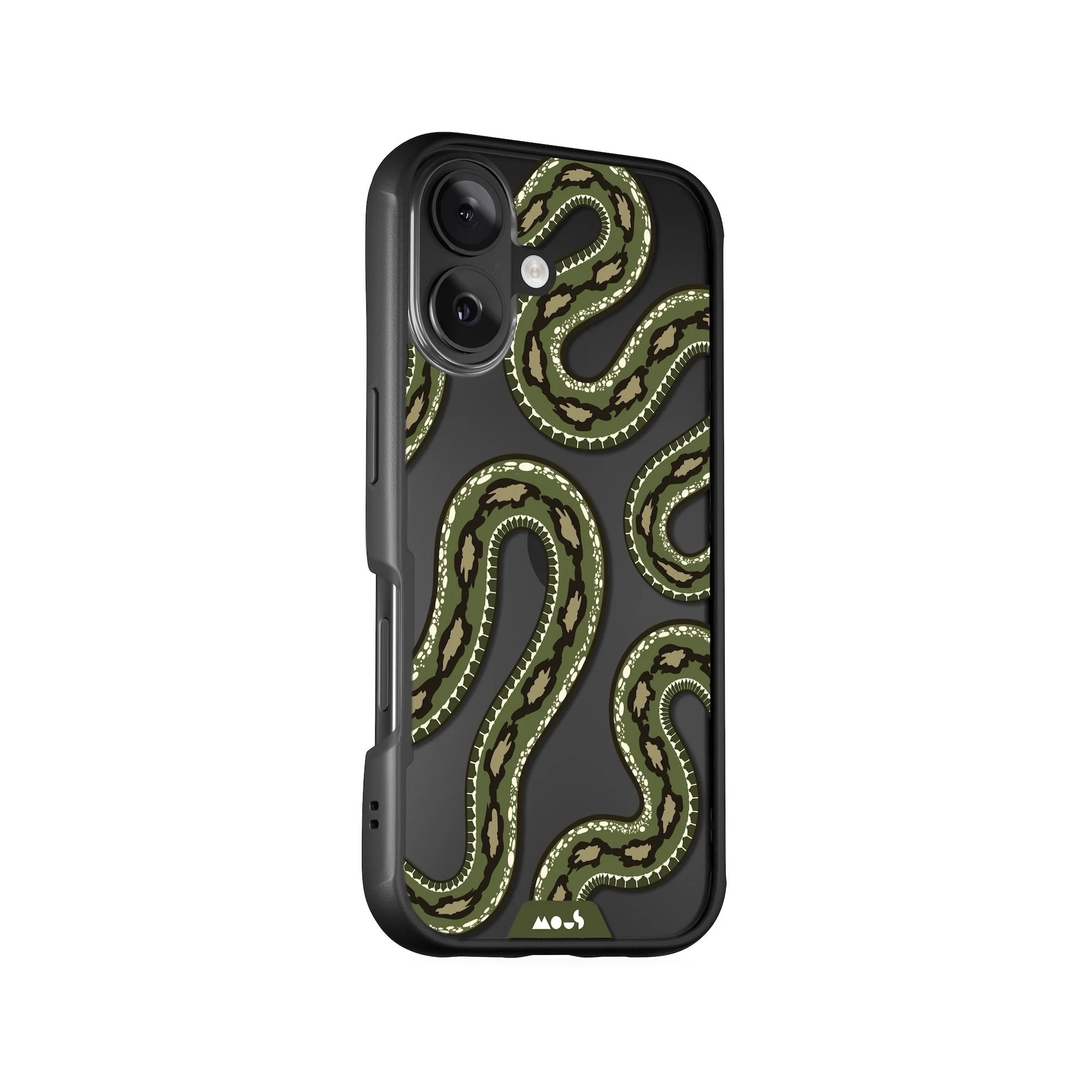 Green Tree Python Protective Phone Case - Serpent - Image 4
