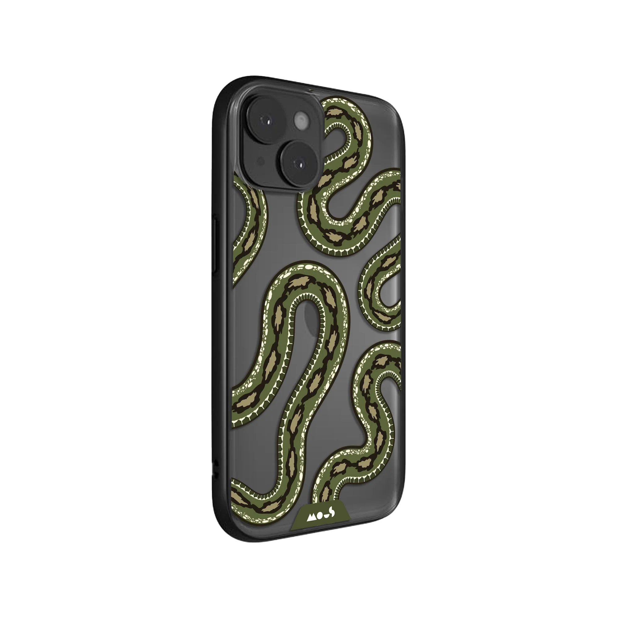 Green Tree Python Protective Phone Case - Serpent - Image 7