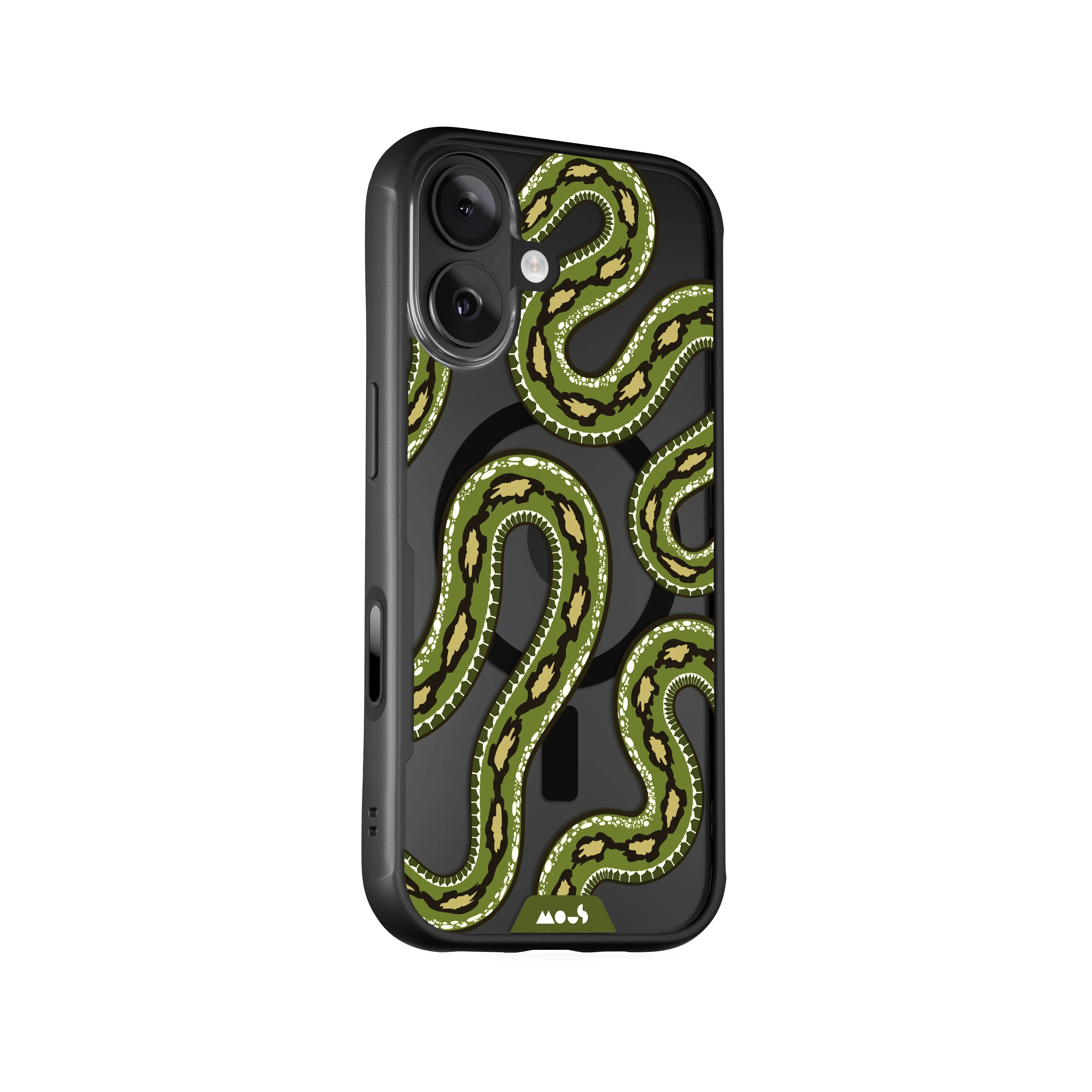 Green Tree Python Protective Phone Case - Serpent MagSafe - Image 15