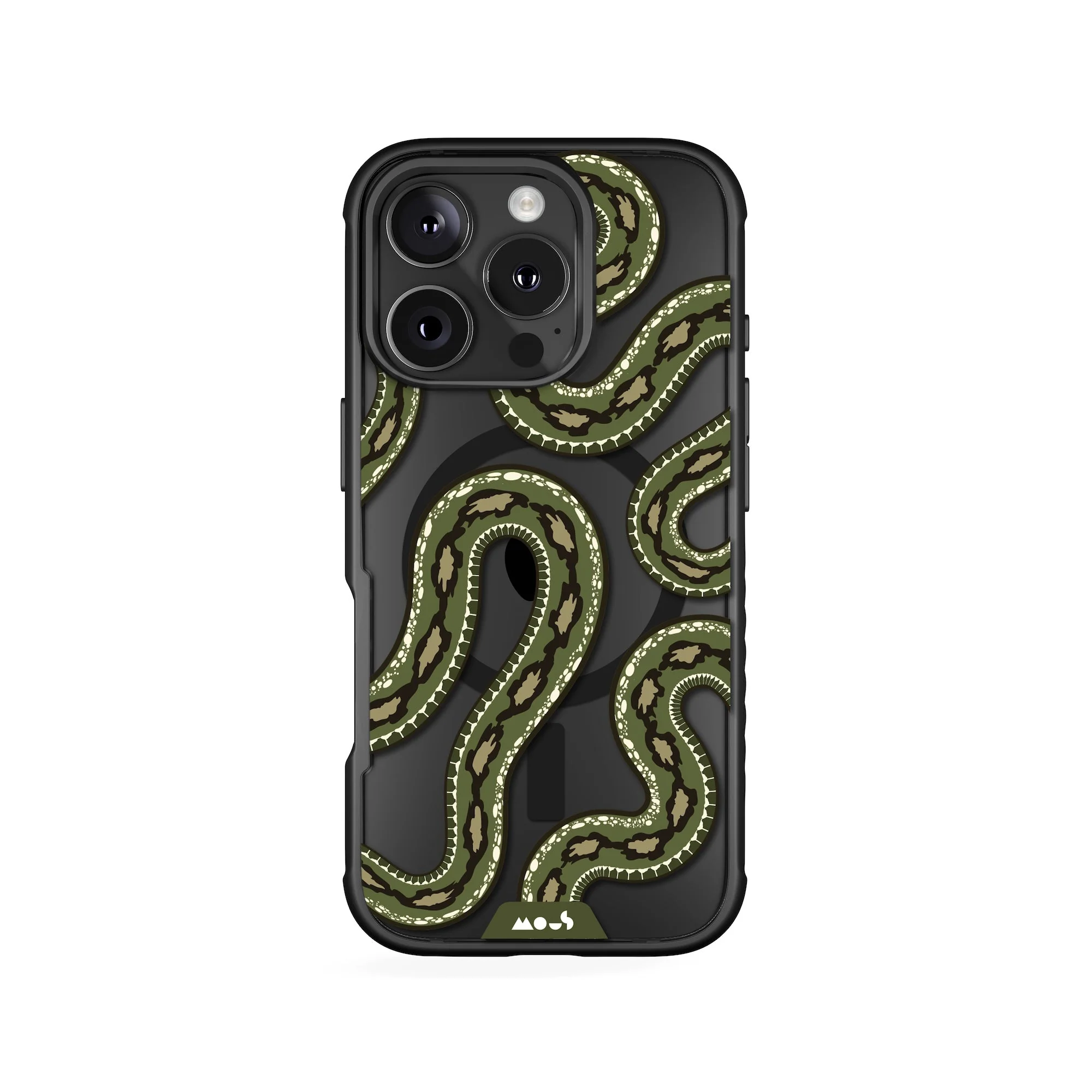 Green Tree Python Protective Phone Case - Serpent MagSafe - Image 3