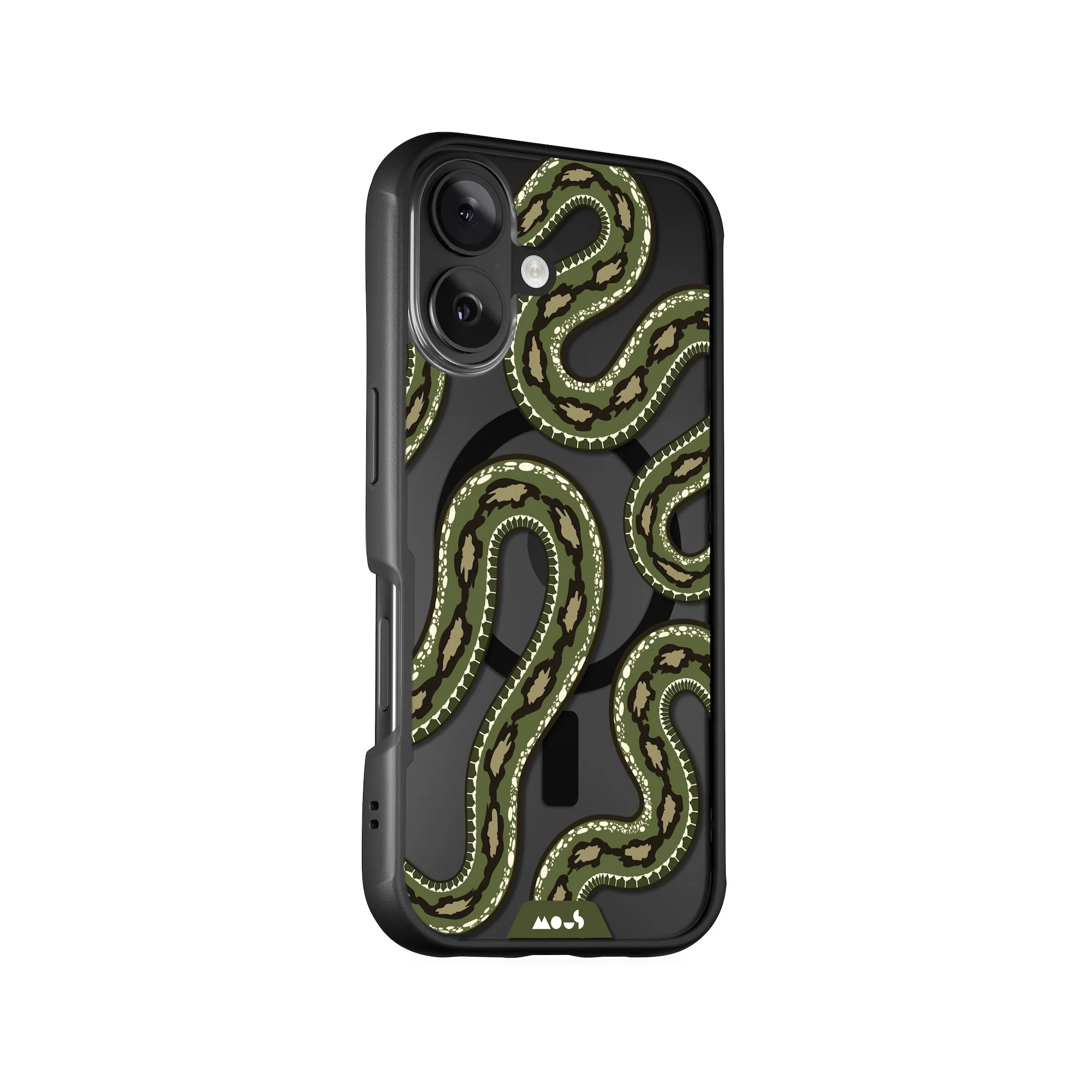 Green Tree Python Protective Phone Case - Serpent MagSafe - Image 4
