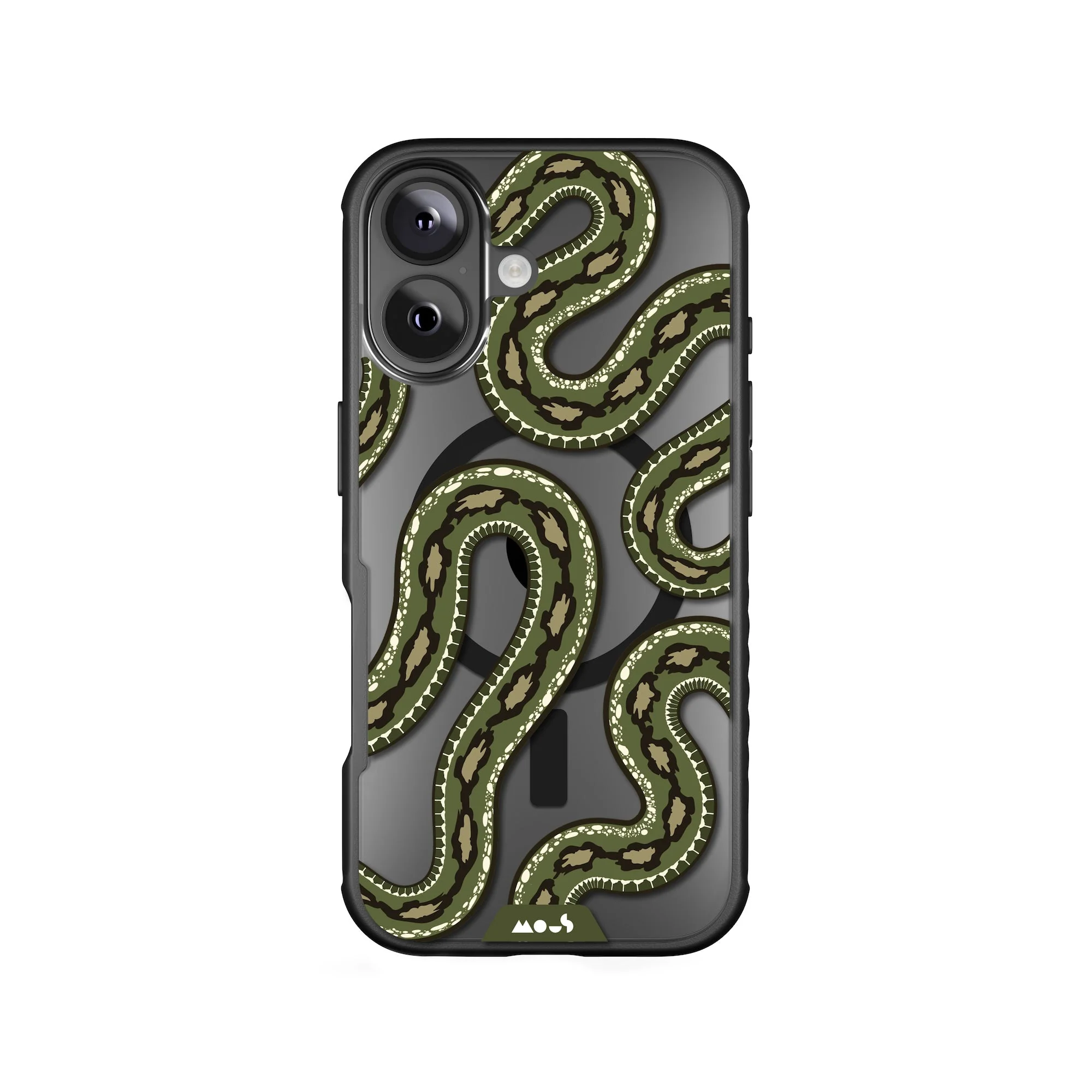 Green Tree Python Protective Phone Case - Serpent MagSafe - Image 5