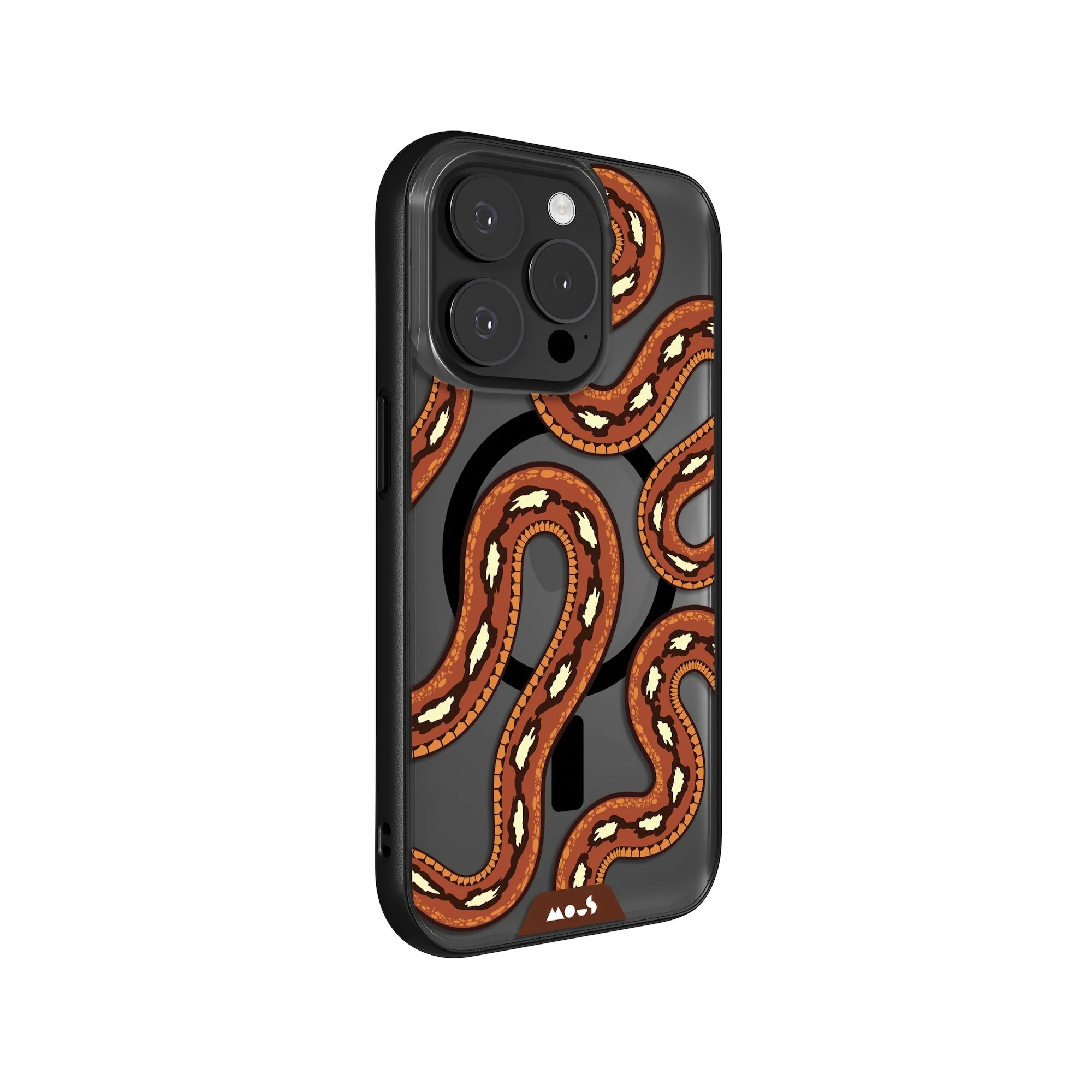 Scarlet Kingsnake Protective Phone Case - Serpent MagSafe - Image 11