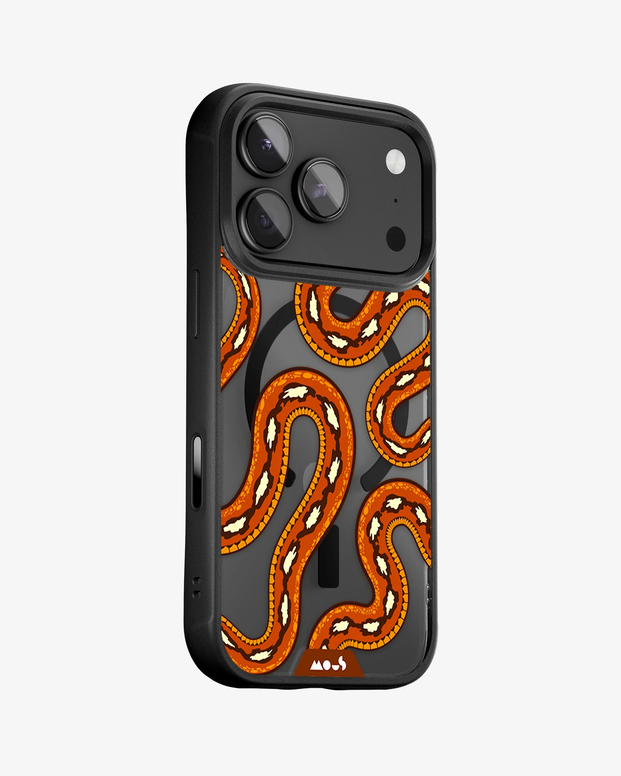 Scarlet Kingsnake Protective Phone Case - Serpent MagSafe - Image 12