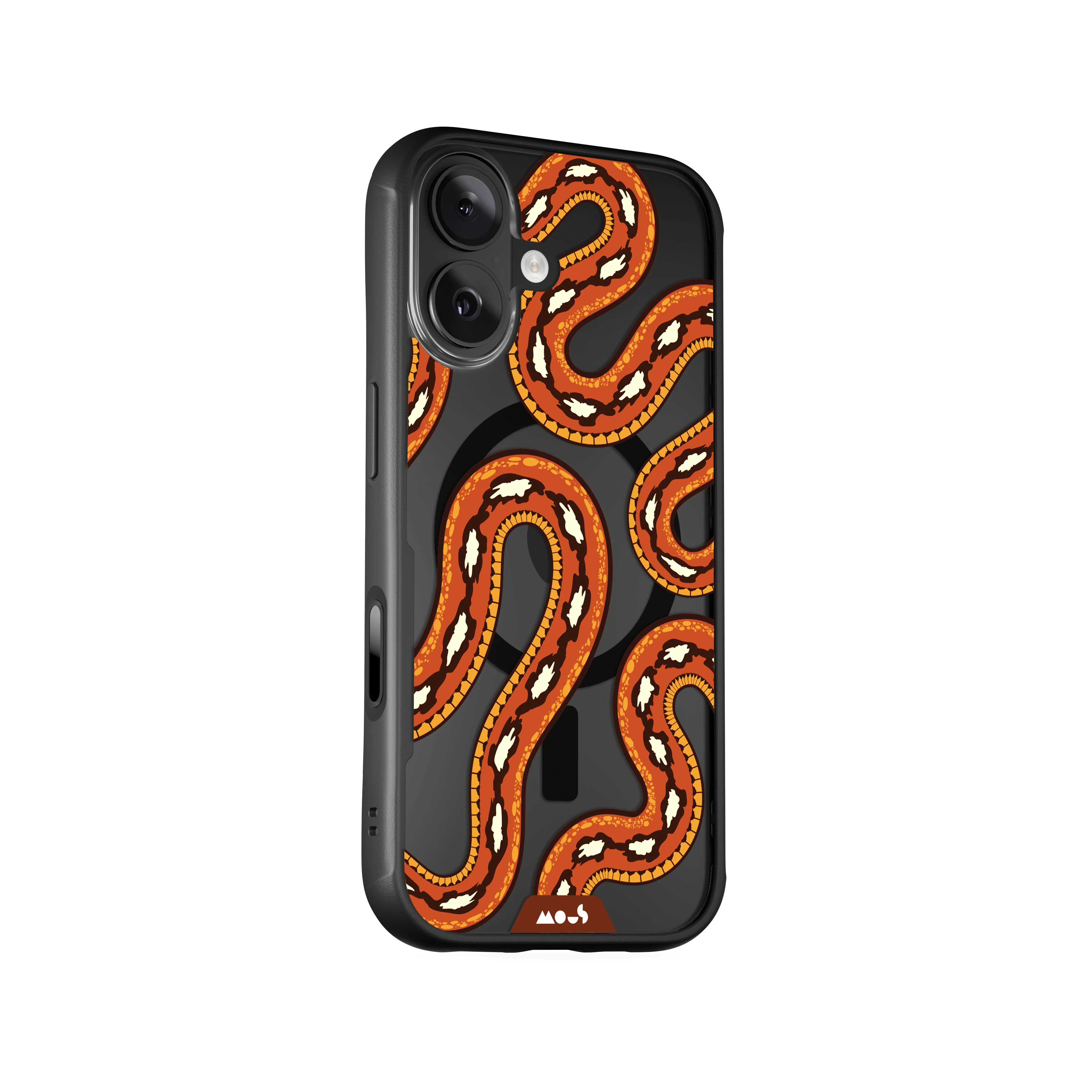 Scarlet Kingsnake Protective Phone Case - Serpent MagSafe - Image 13