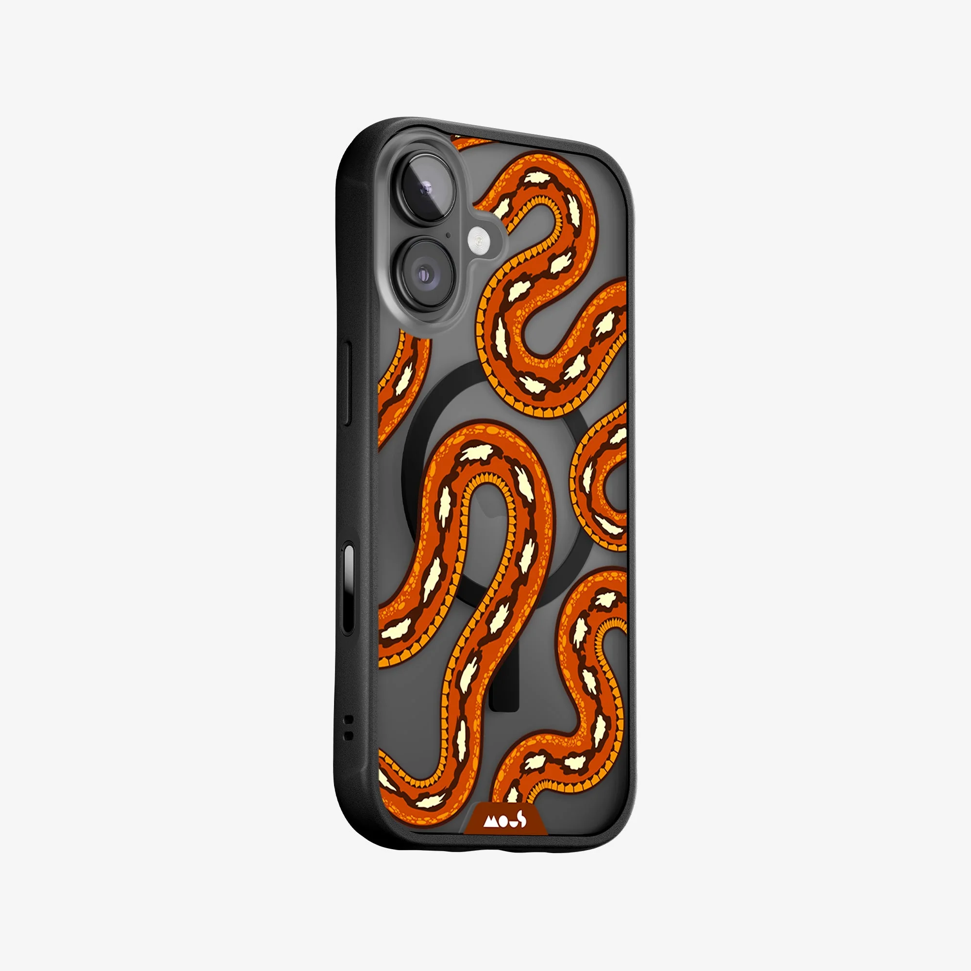 Scarlet Kingsnake Protective Phone Case - Serpent MagSafe - Image 2