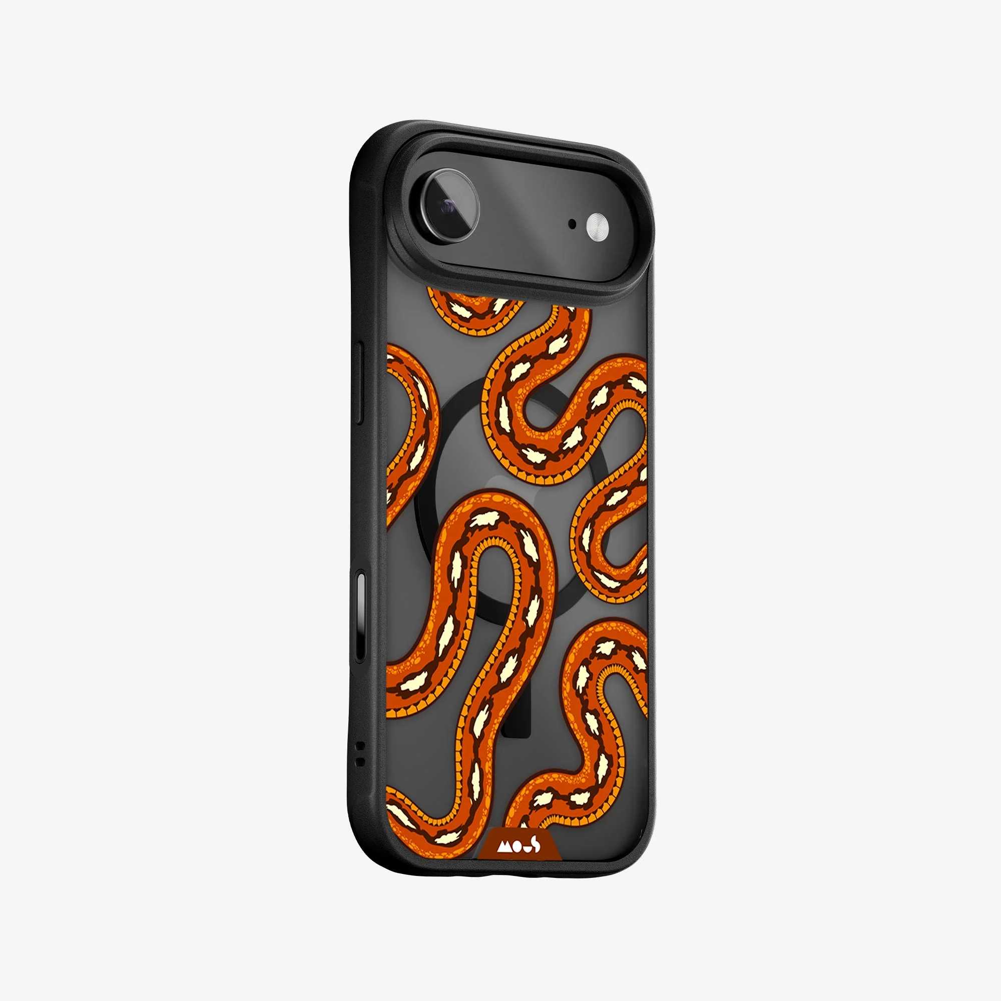 Scarlet Kingsnake Protective Phone Case - Serpent MagSafe - Image 3