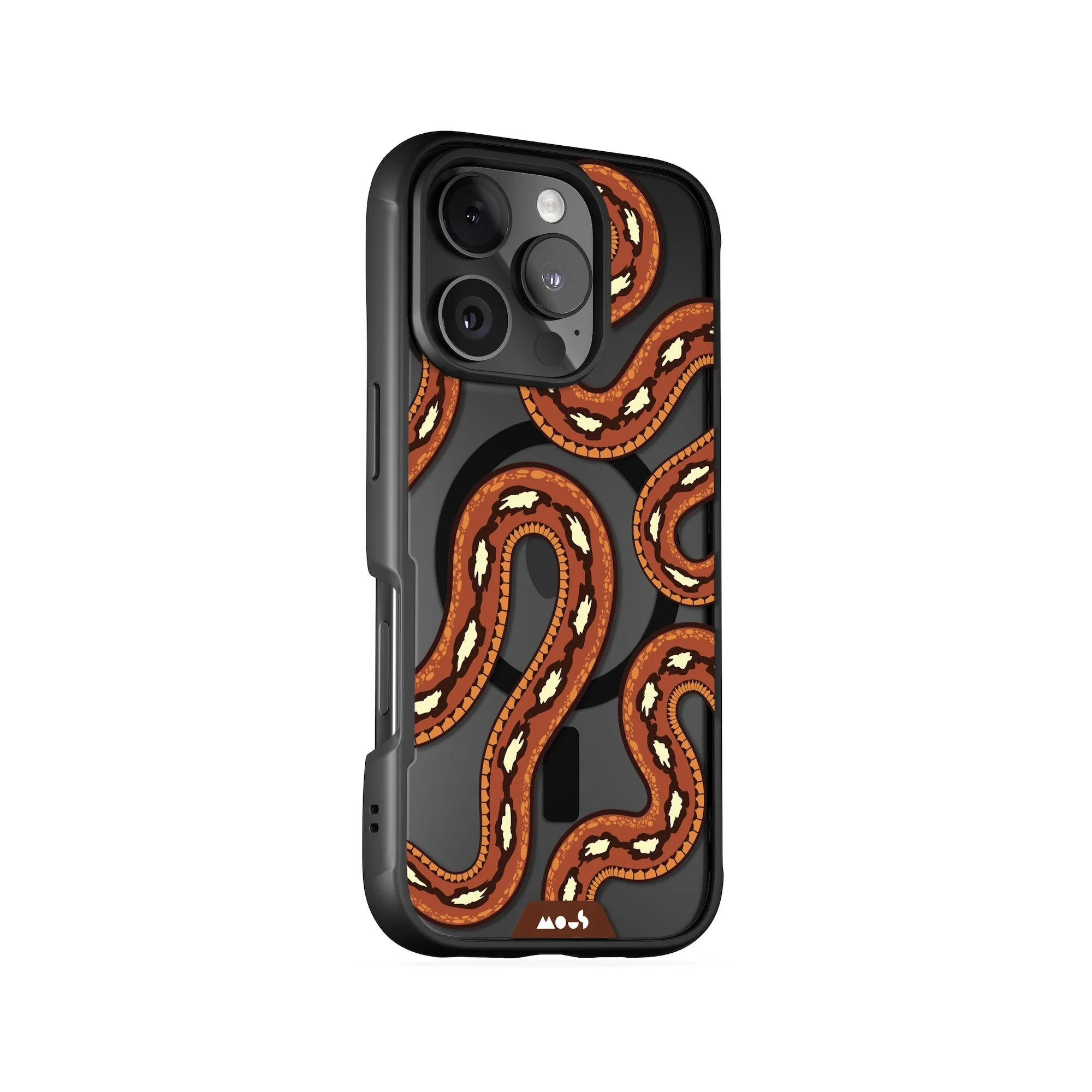Scarlet Kingsnake Protective Phone Case - Serpent MagSafe - Image 4