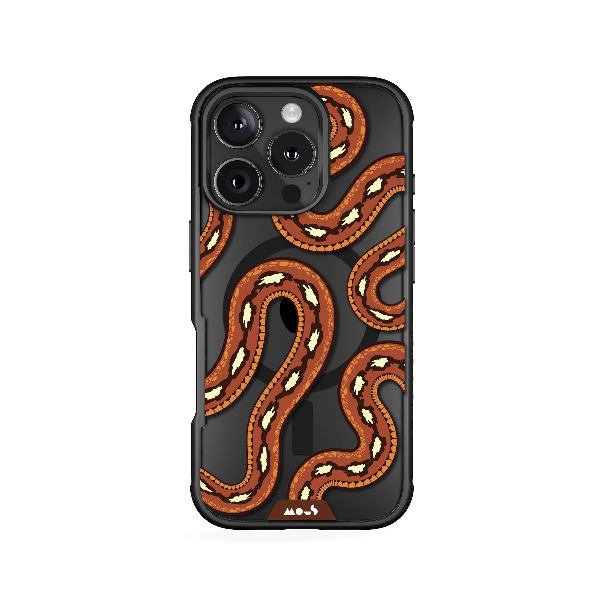 Scarlet Kingsnake Protective Phone Case - Serpent MagSafe - Image 5