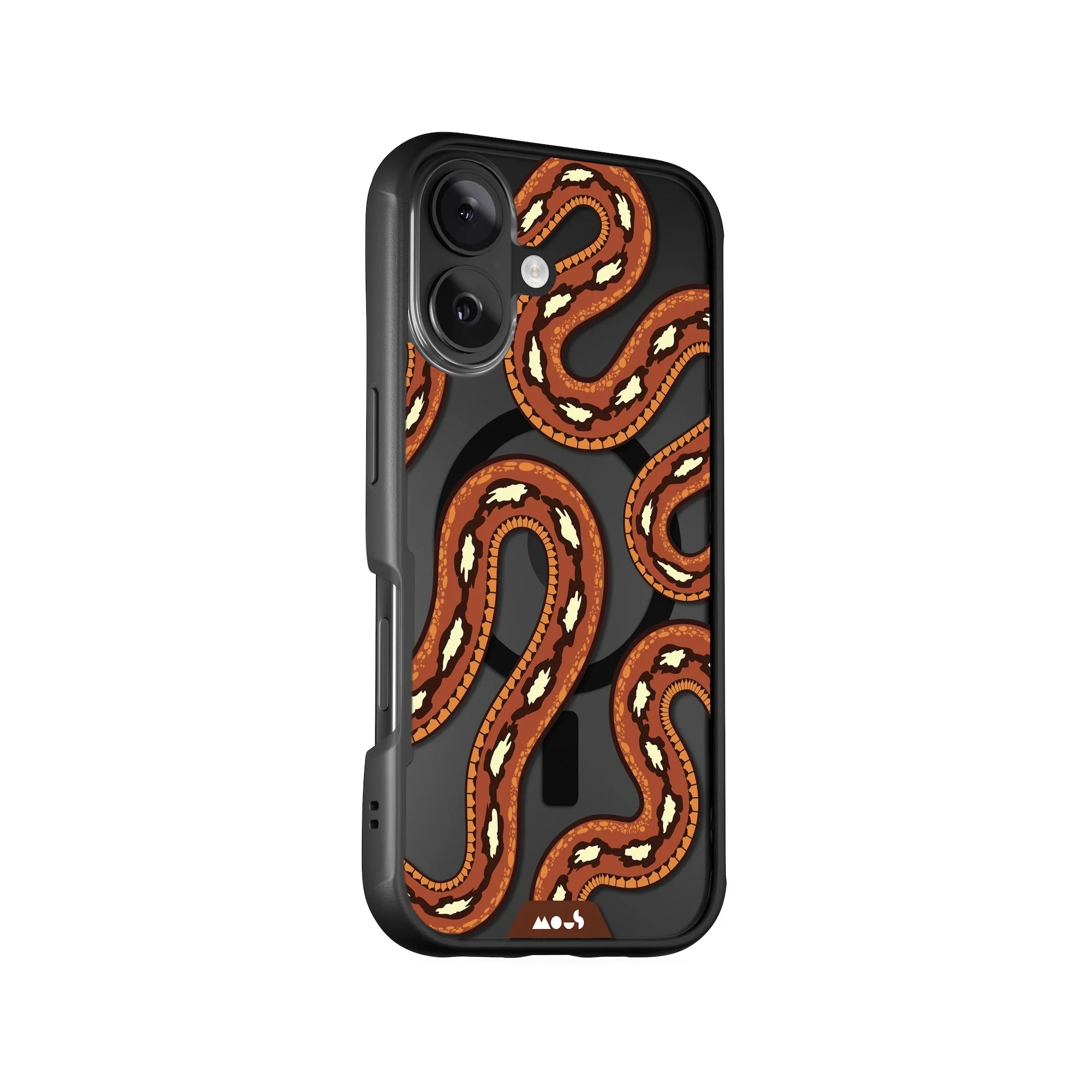 Scarlet Kingsnake Protective Phone Case - Serpent MagSafe - Image 6