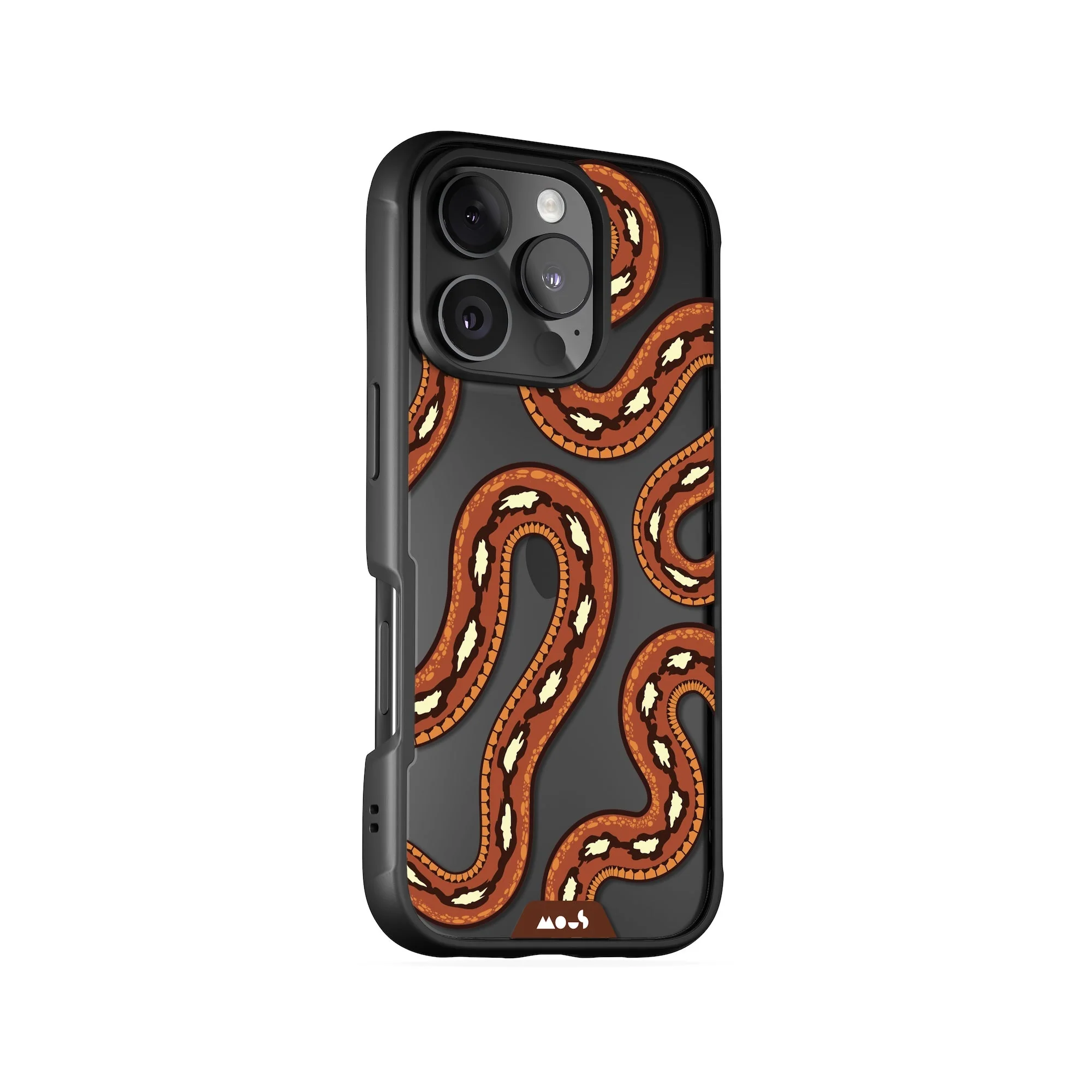 Scarlet Kingsnake Protective Phone Case - Serpent - Image 2