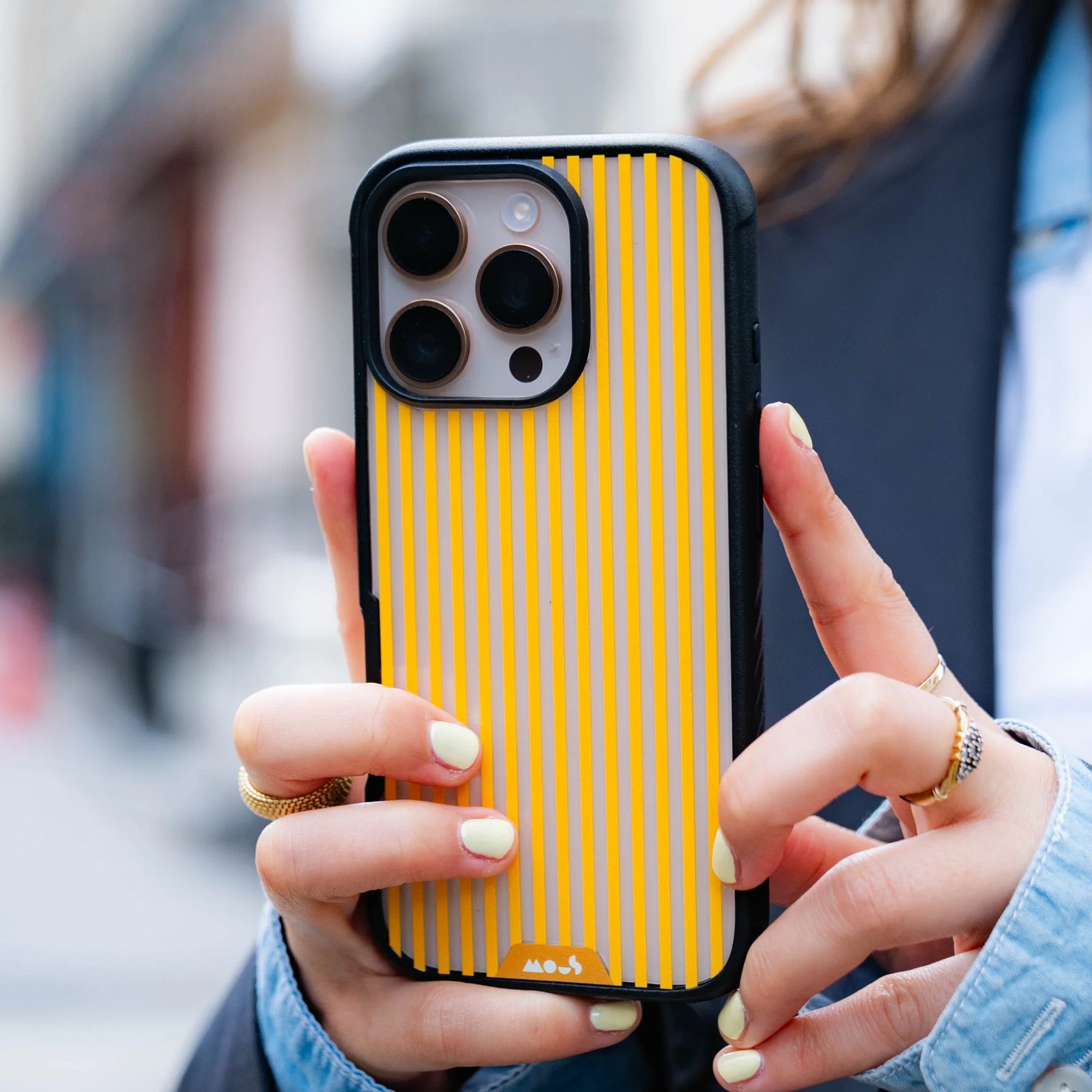 Solar Protective Phone Case - Pinstripe - Image 10
