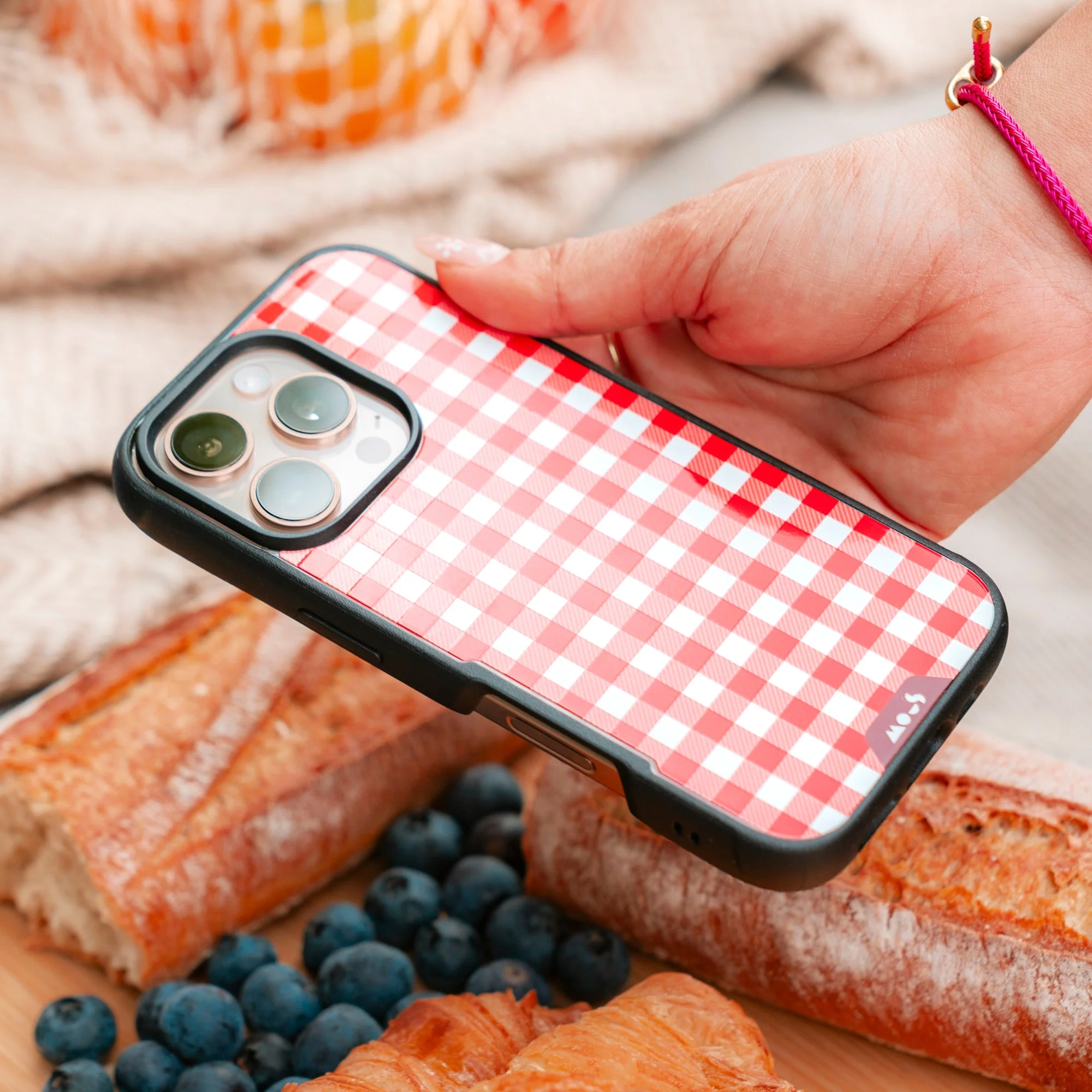 Strawberry Protective Phone Case - Picnic MagSafe - Image 22