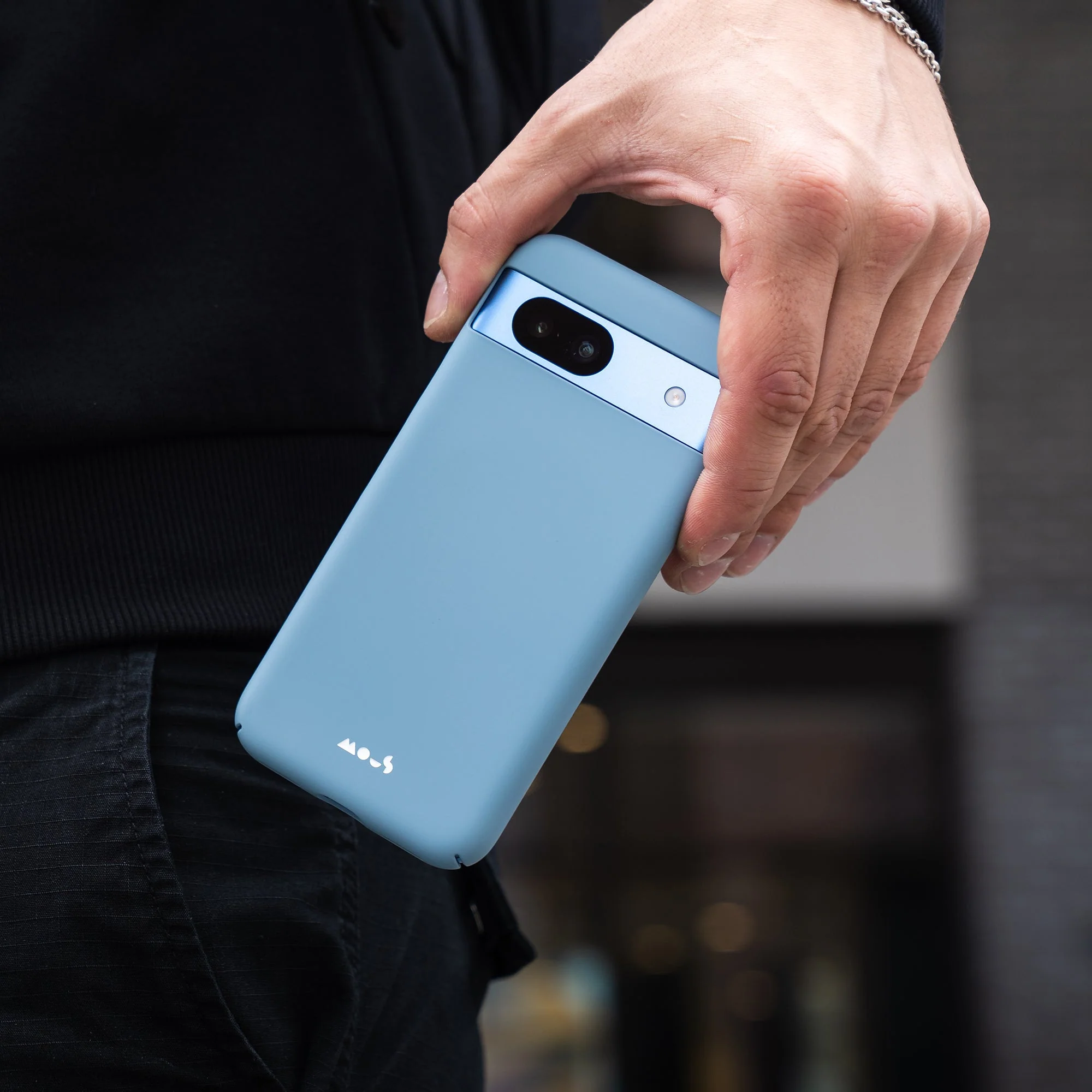 Stone Blue Lightweight Phone Case - Super Thin - Image 5